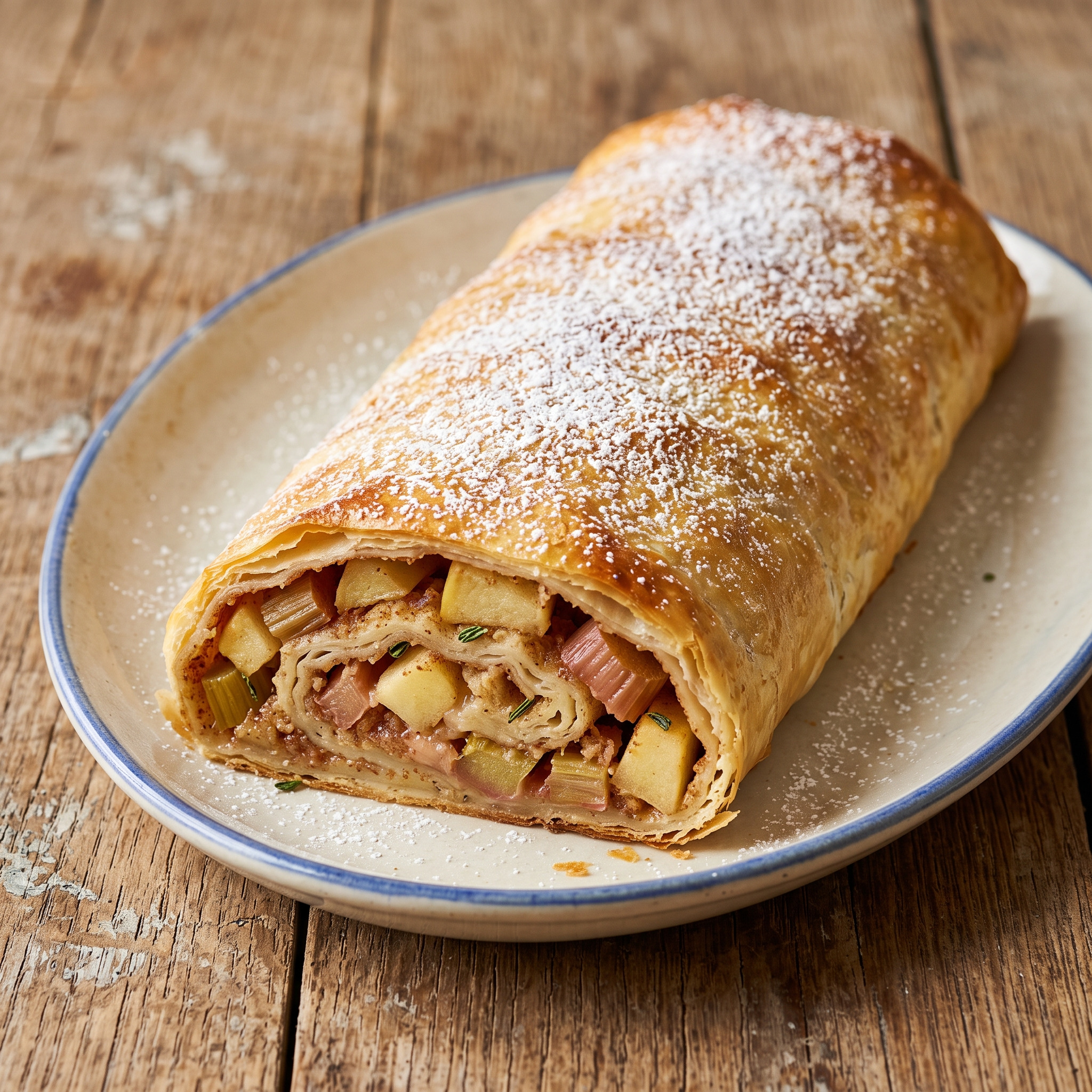 Knuspriger Strudel aus Westfalen