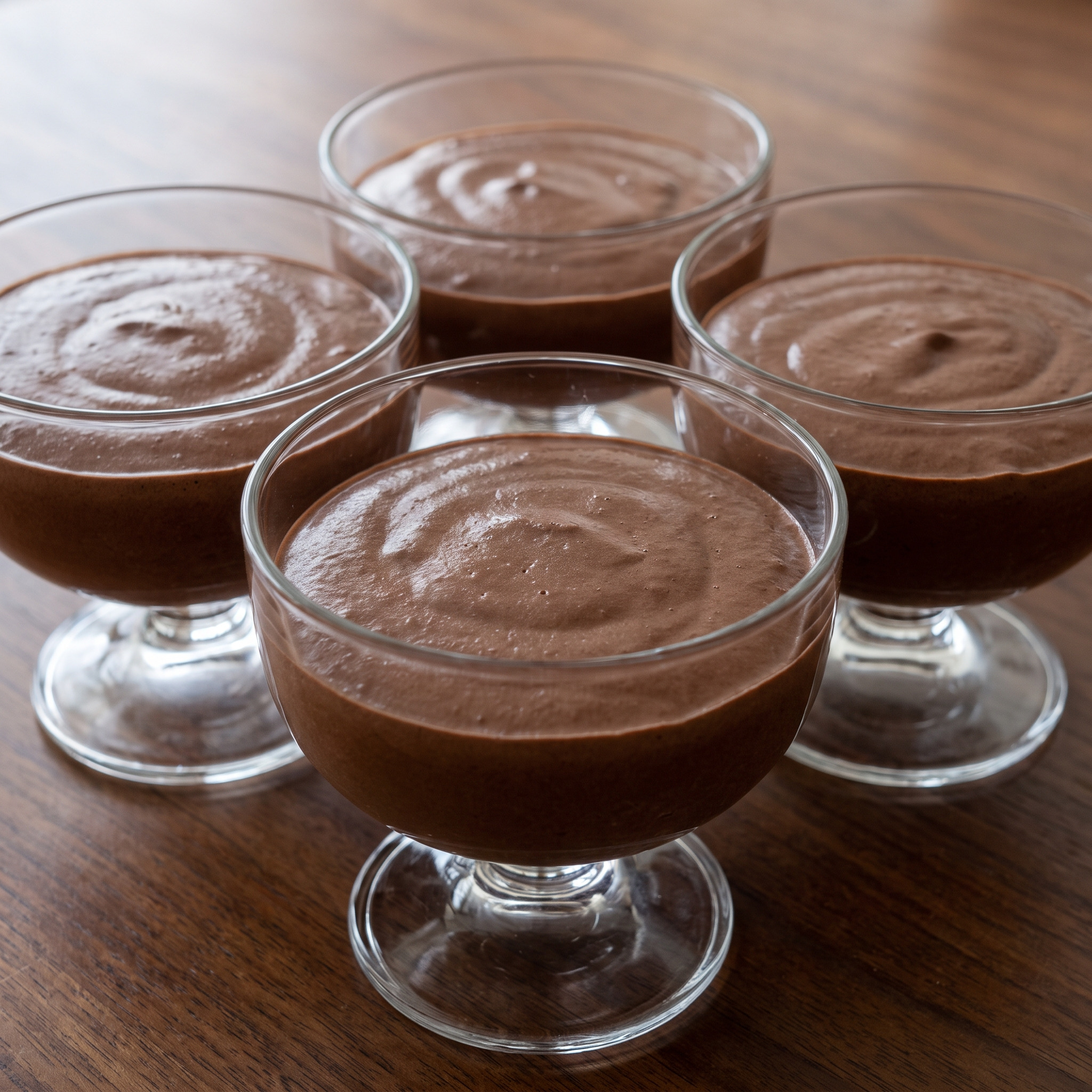 Bayerische Schokoladencreme: samtig, dunkel, luftig