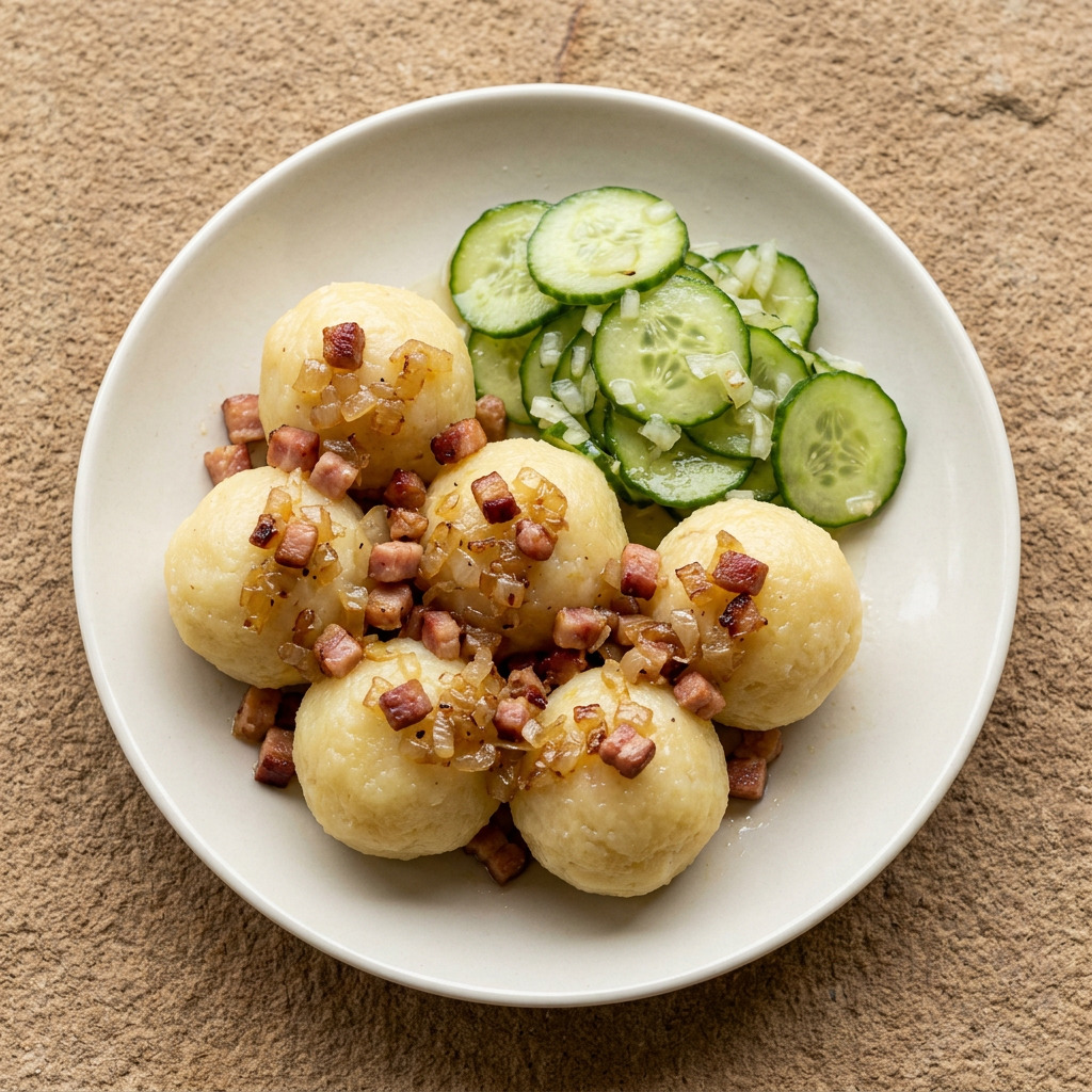 Bergische Bällerkes mit Speckstippe