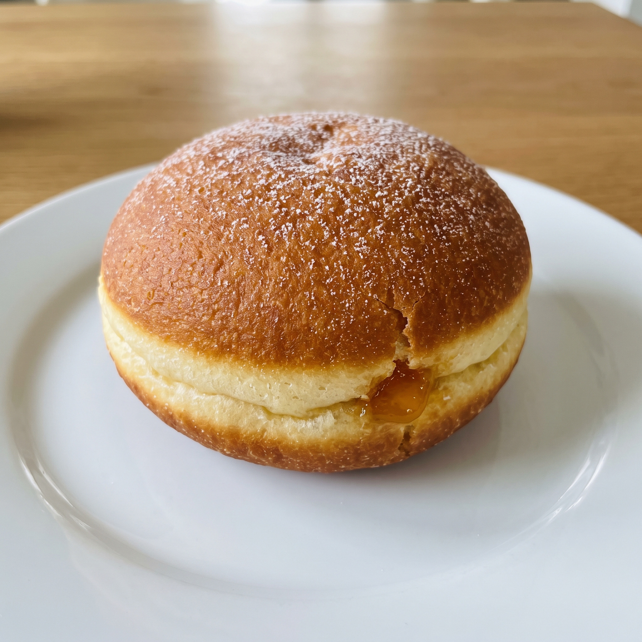 Goldbraune Berliner für die Kaffeetafel