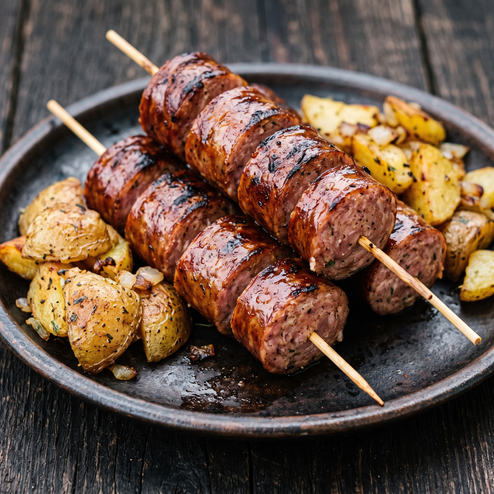 Herzhafte Spieße aus niedersächsischer Grillküche