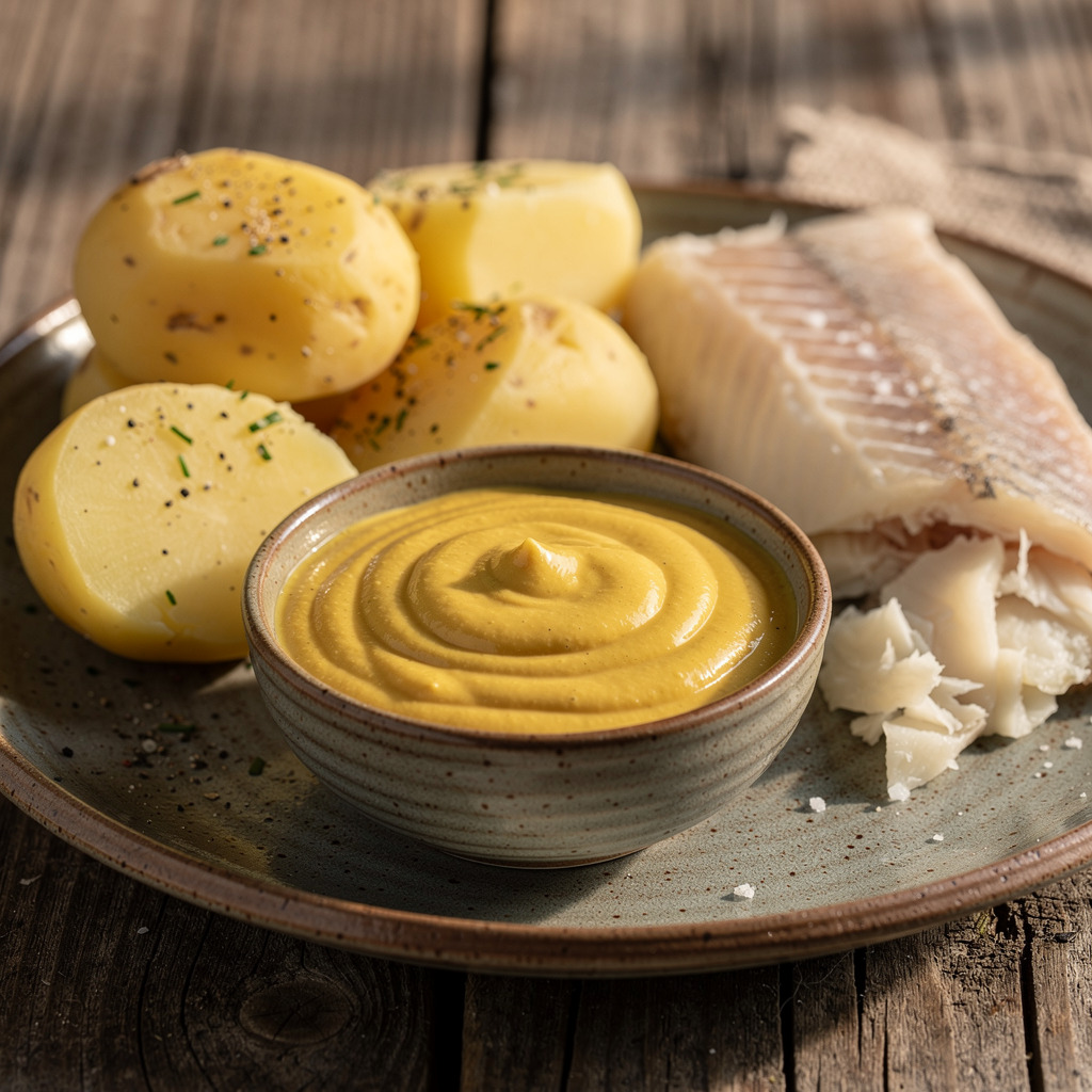 Cremige Senfsauce aus Mecklenburg-Vorpommern
