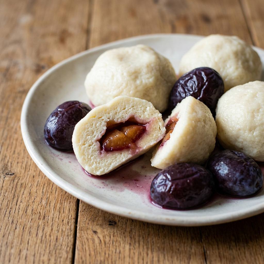 Süße Knödel aus dem Dampf