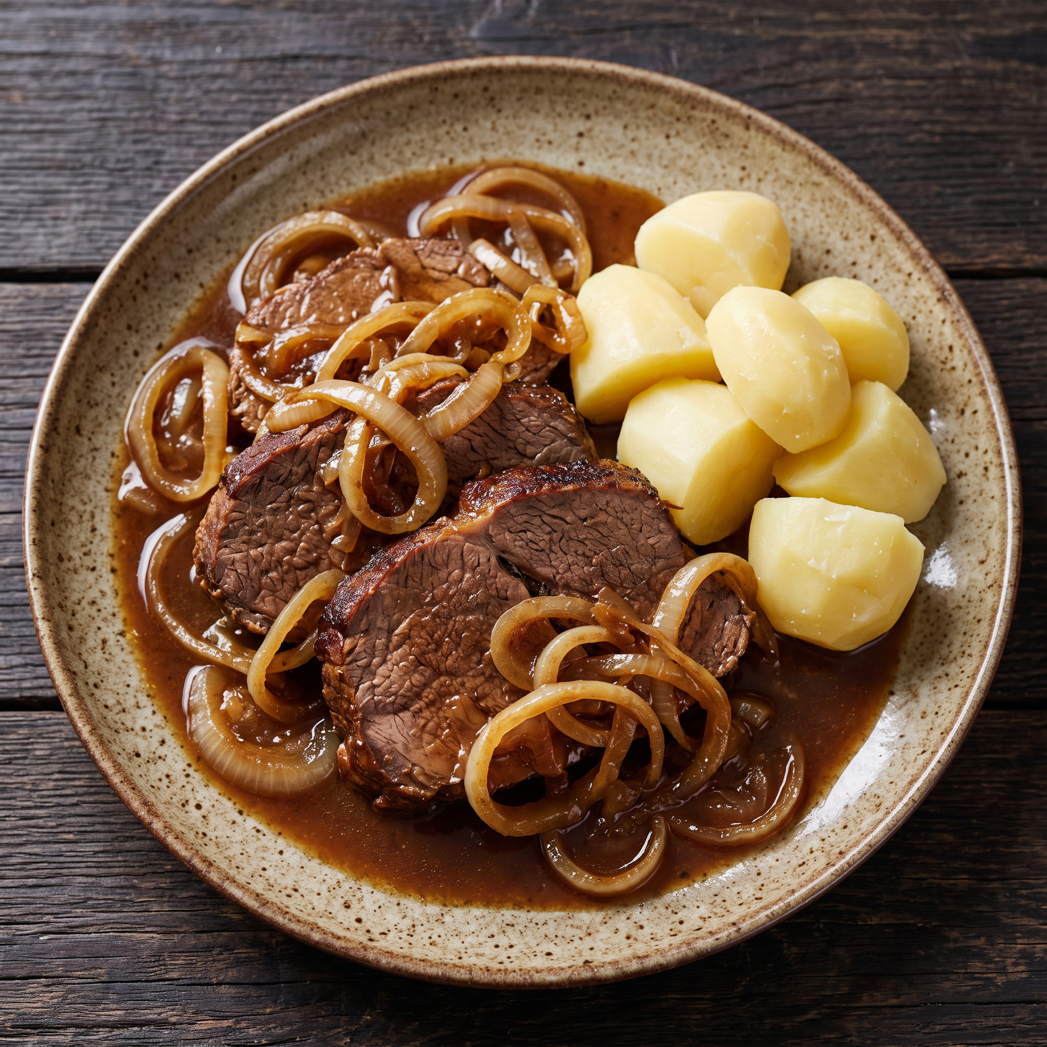 Hamburger Zwiebelfleisch