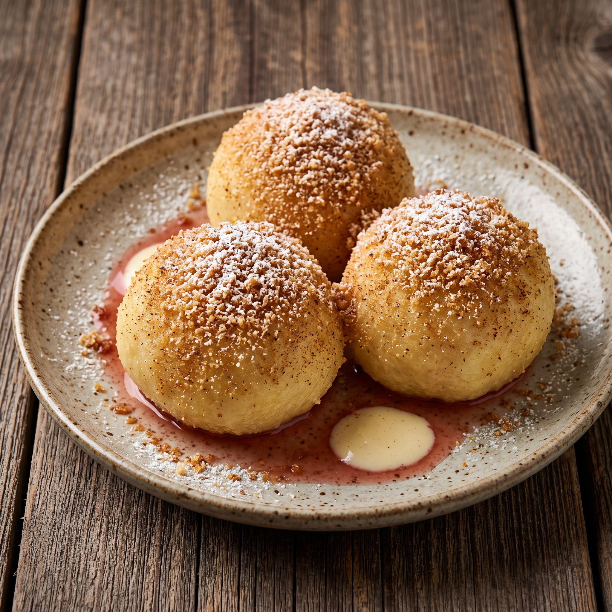Knödel von der Bühler Spätzwetschge