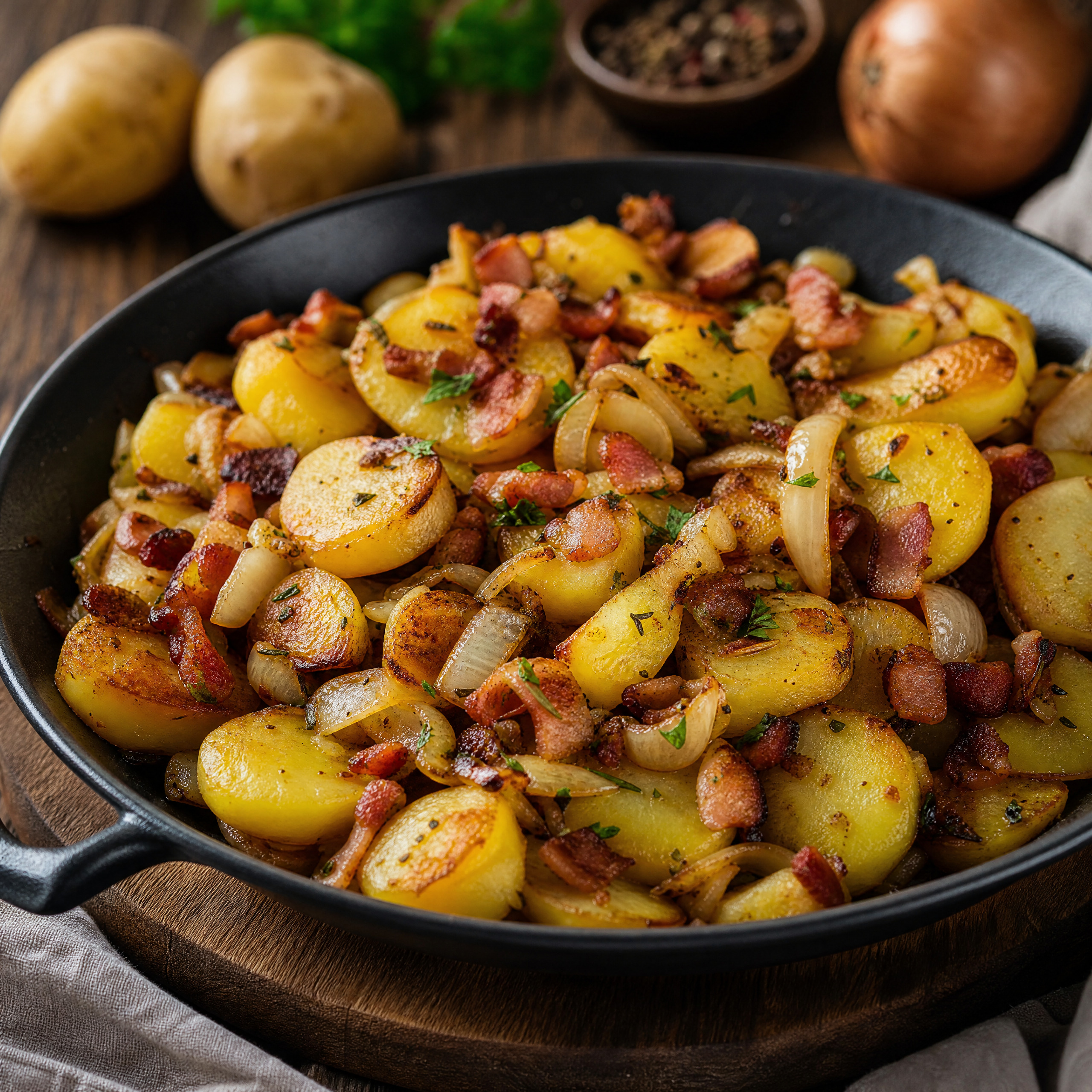Knusprige Bratkartoffeln wie bei Oma