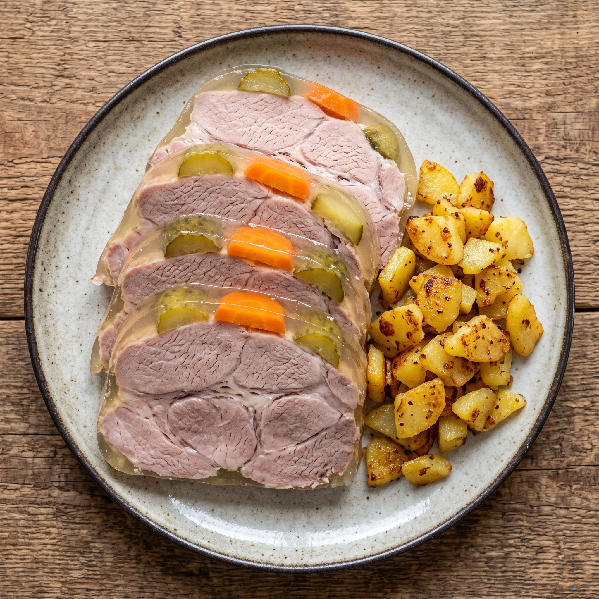 Niedersächsisches Sauerfleisch mit Schweinenacken