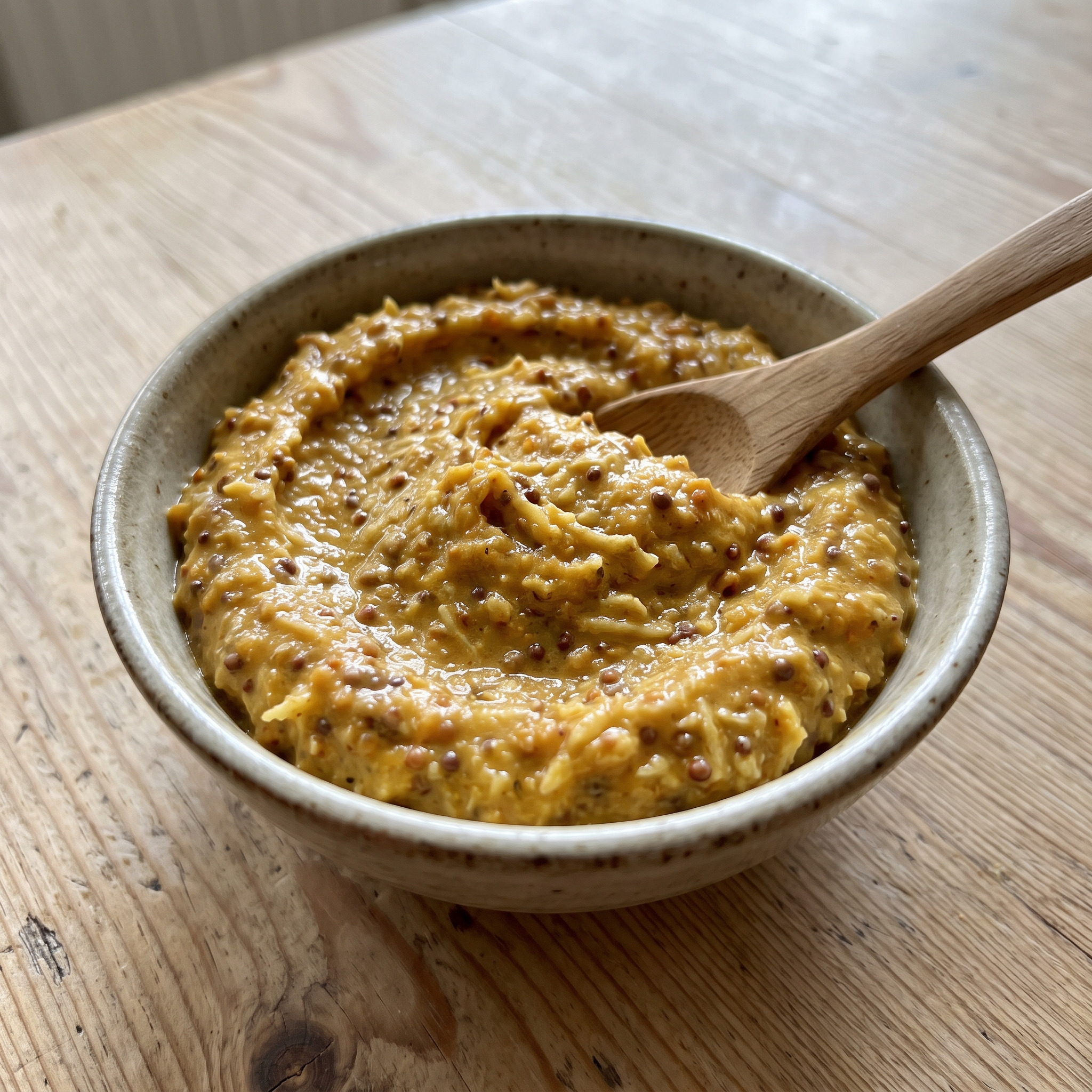Pommernsenf mit Sanddorn und Meerrettich