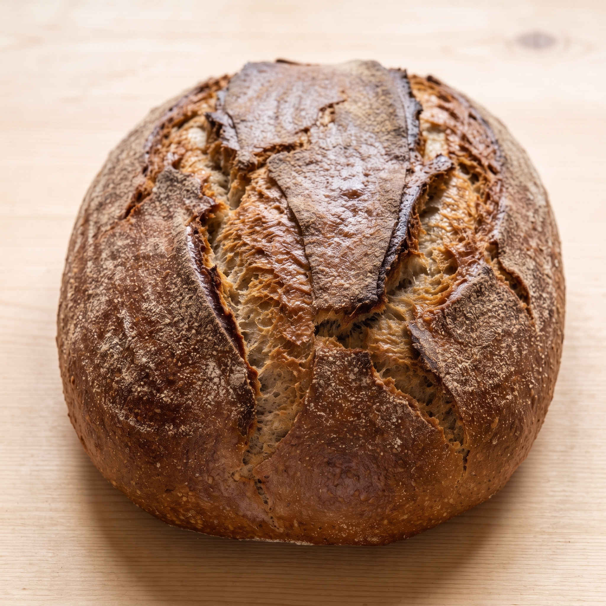 Sachsen | Sächsisches Bauernbrot | Kräftiges Roggenmischbrot mit röscher Kruste und saftiger Krume aus Sauerteig