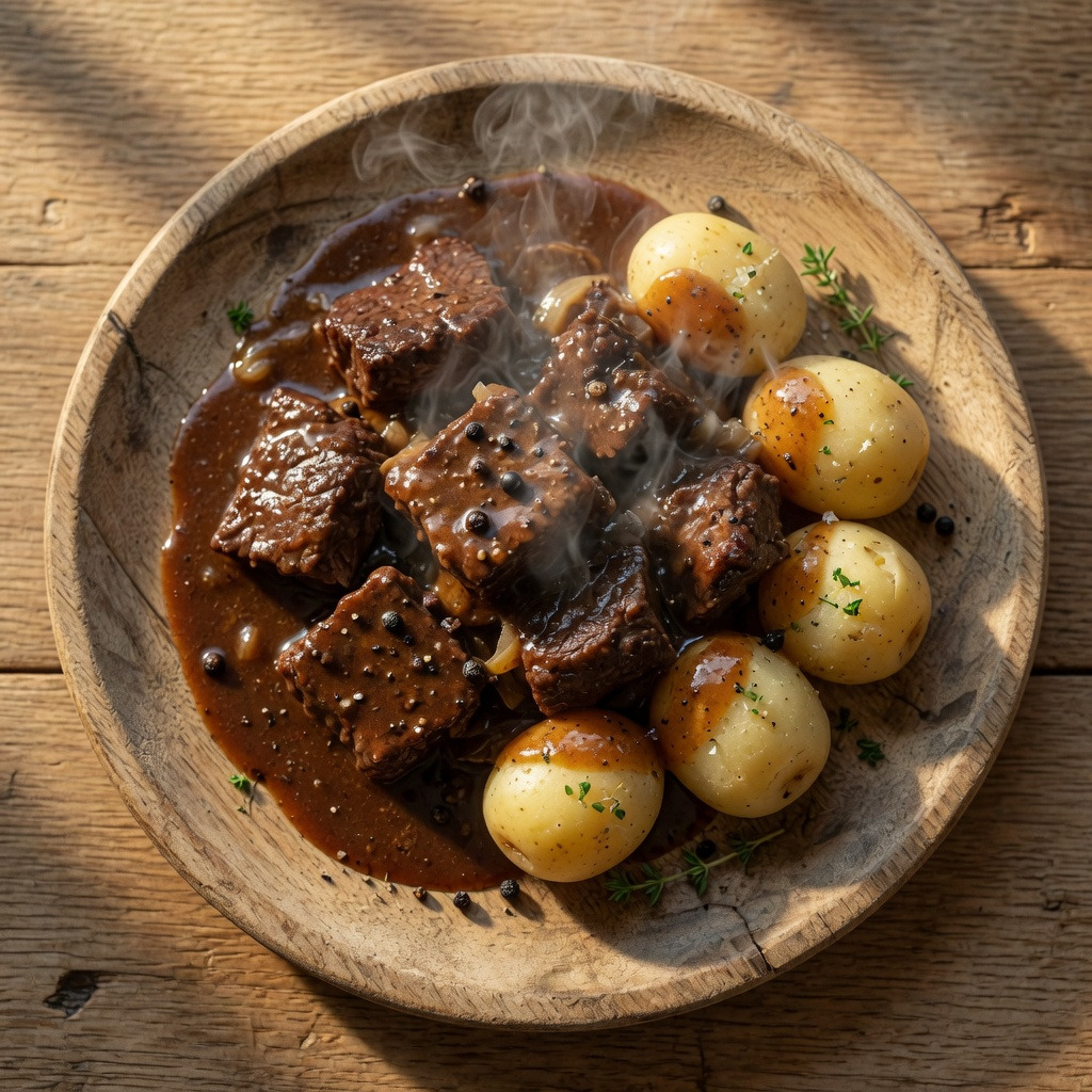 Sauerländer Pfefferpotthast aus dem Sauerland.