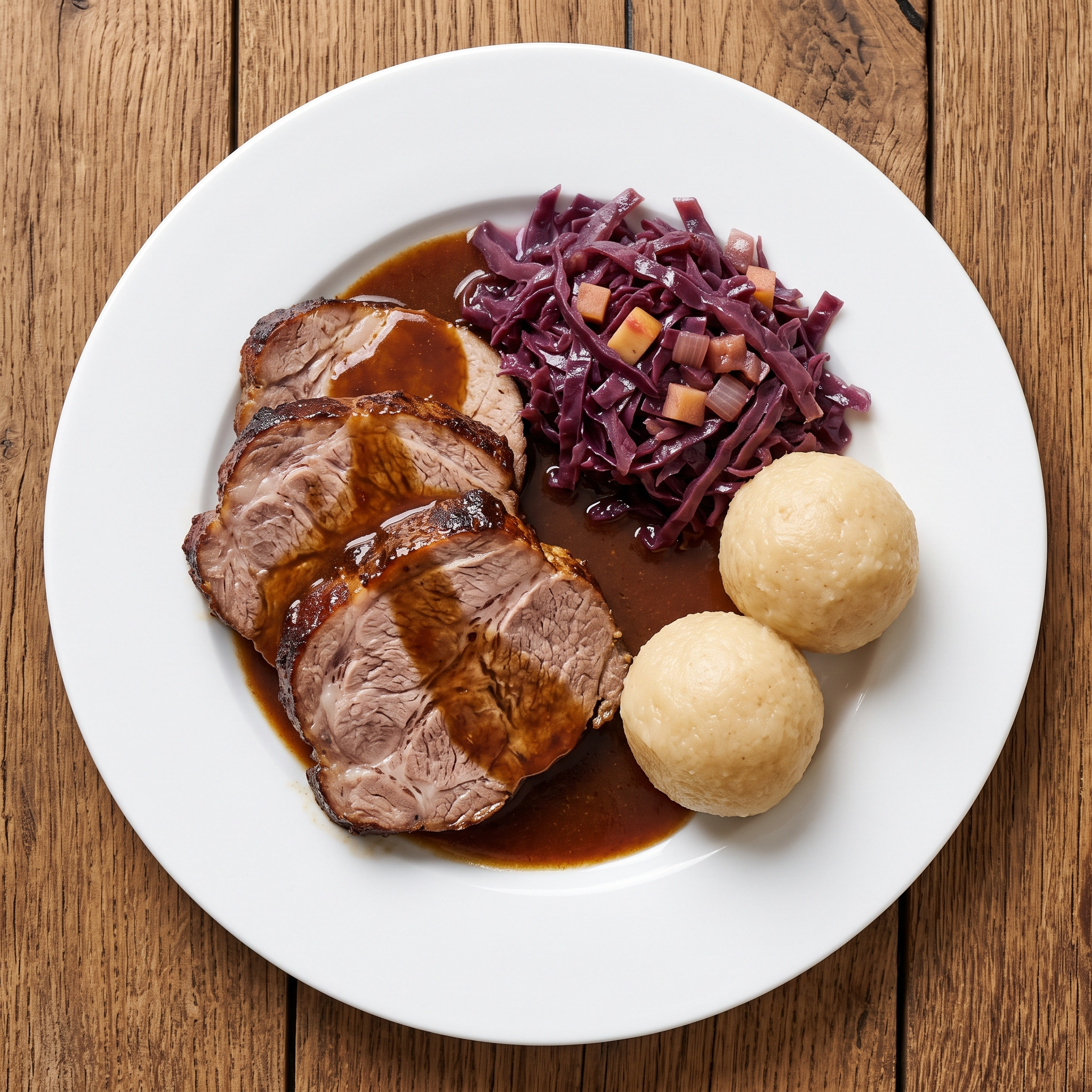 Sachsen-Anhalt · Harz | Schierker Feuersteinbraten | Saftiger Schweinebraten mit Kräuterlikör-Marinade und würziger Soße