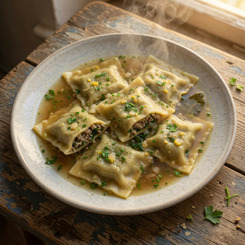 Schwäbische Maultaschen aus Schwaben.
