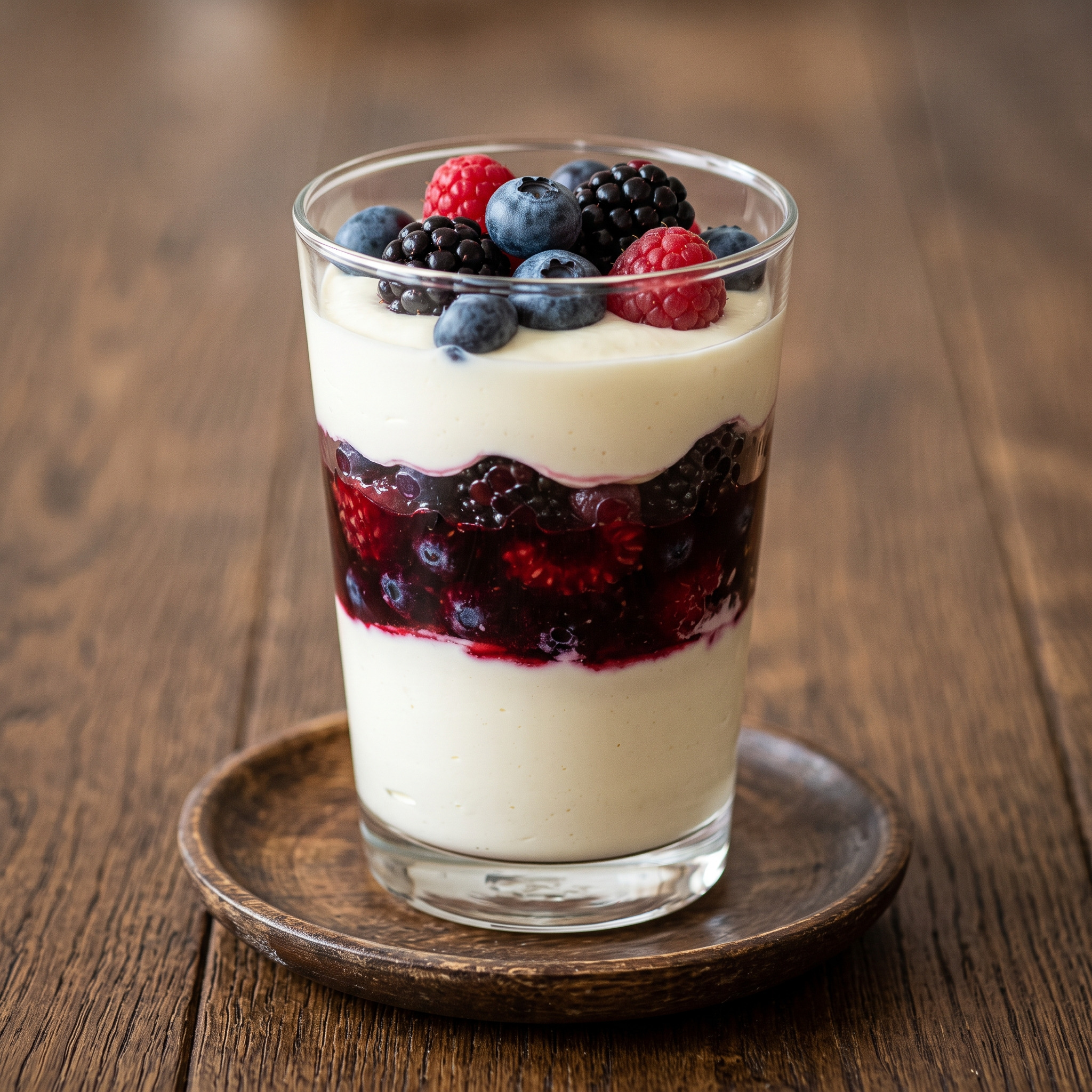 Süßer Spreewälder Leinölquark mit Beeren