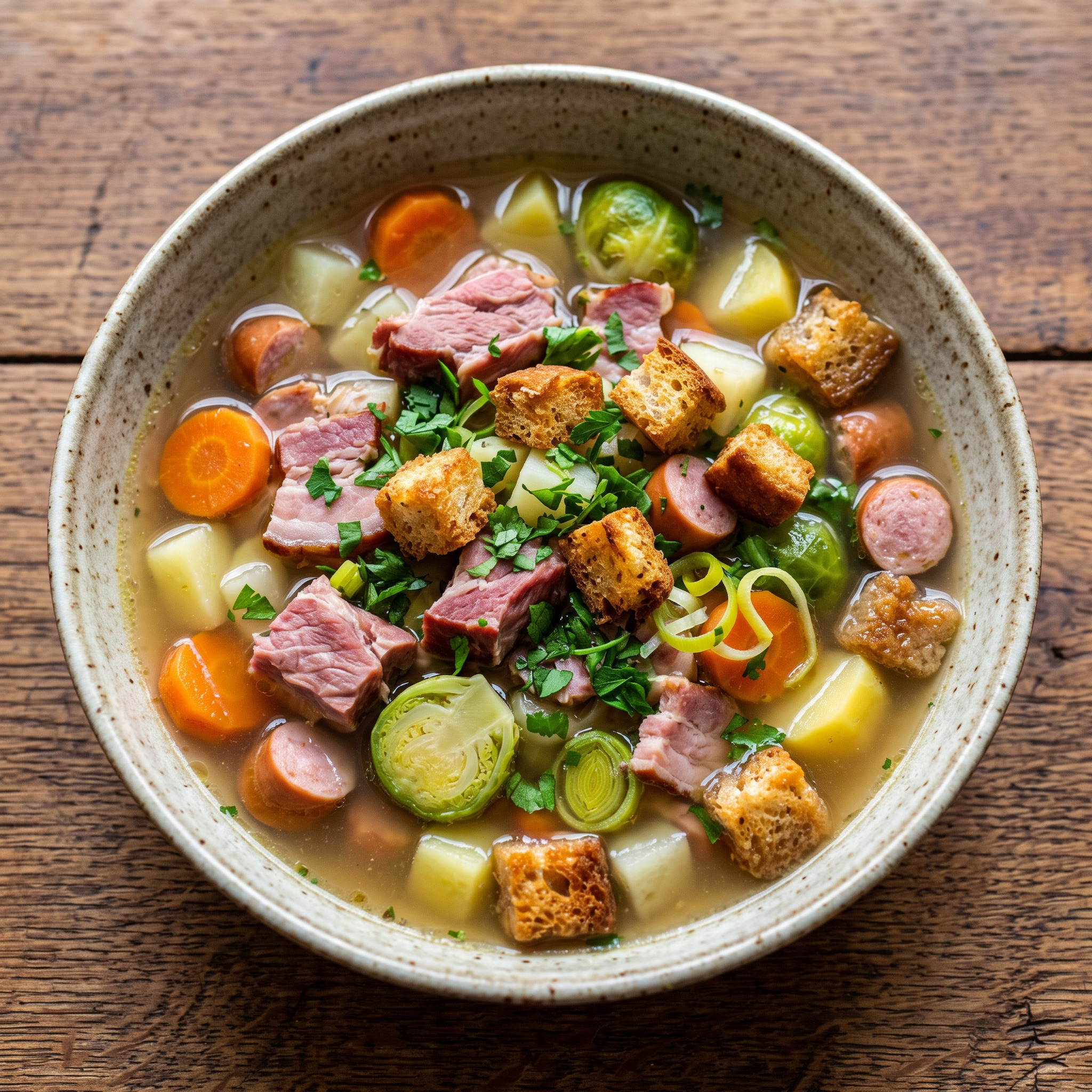 Thüringer Schnippelsuppe