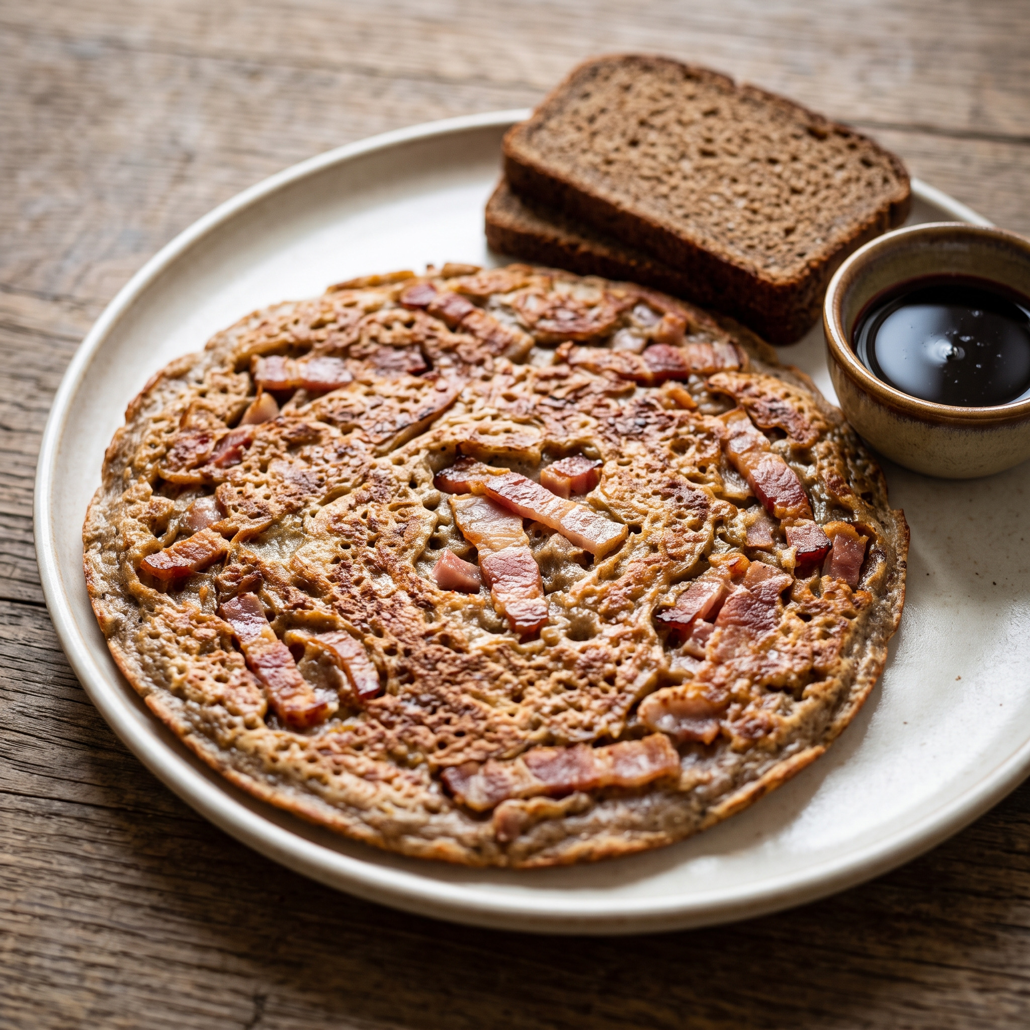 Knusprige Buchweizenpfannkuchen aus dem Westmünsterland