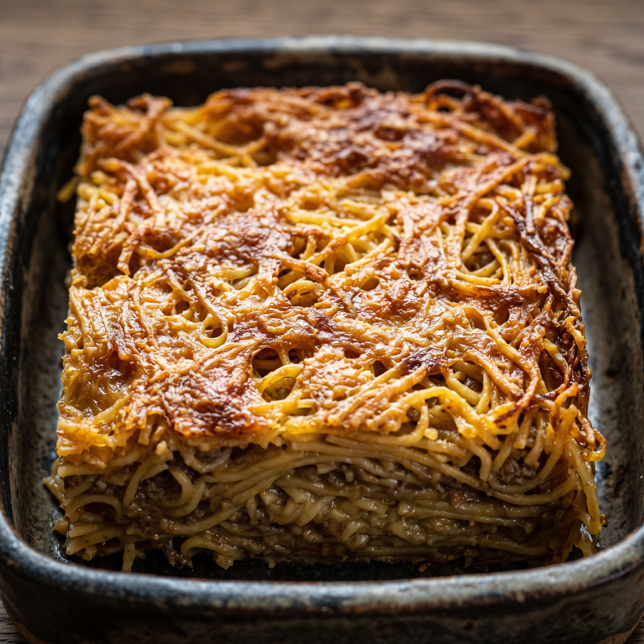 Basotti aus der Romagna: Tagliolini mit goldener Kruste