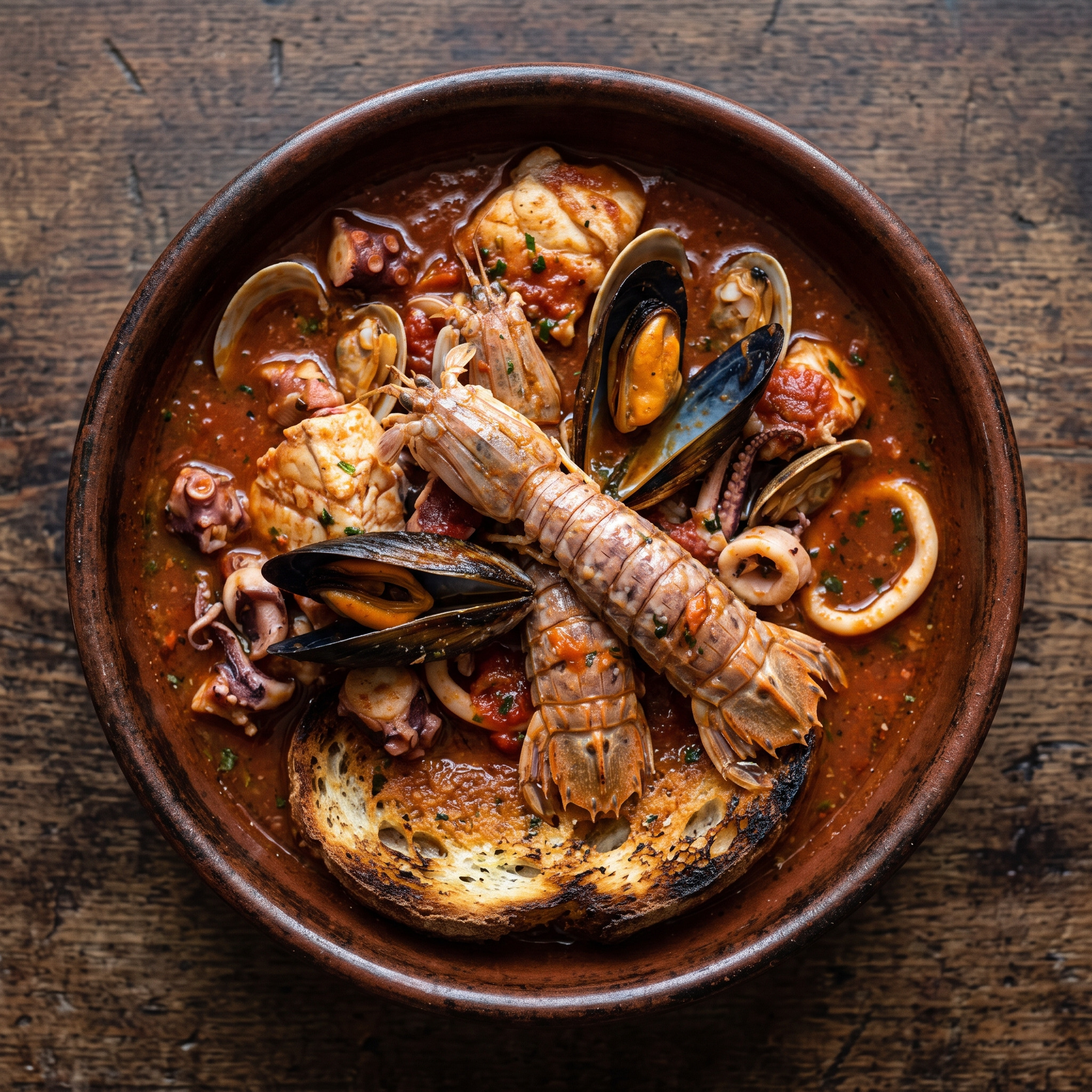 Cacciucco alla livornese – Toskanas kräftige Fischsuppe