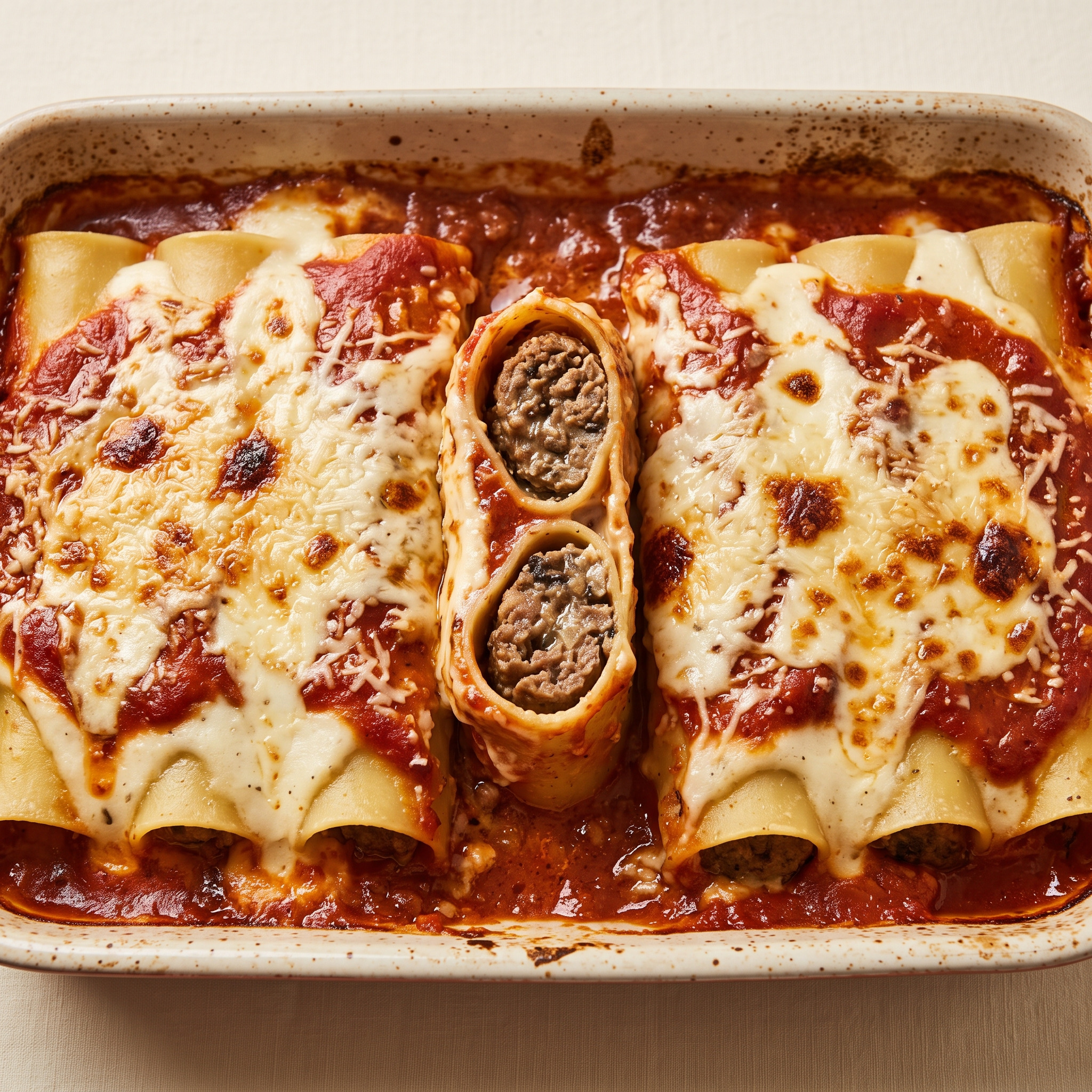Cannelloni alla Rossini aus Pesaro