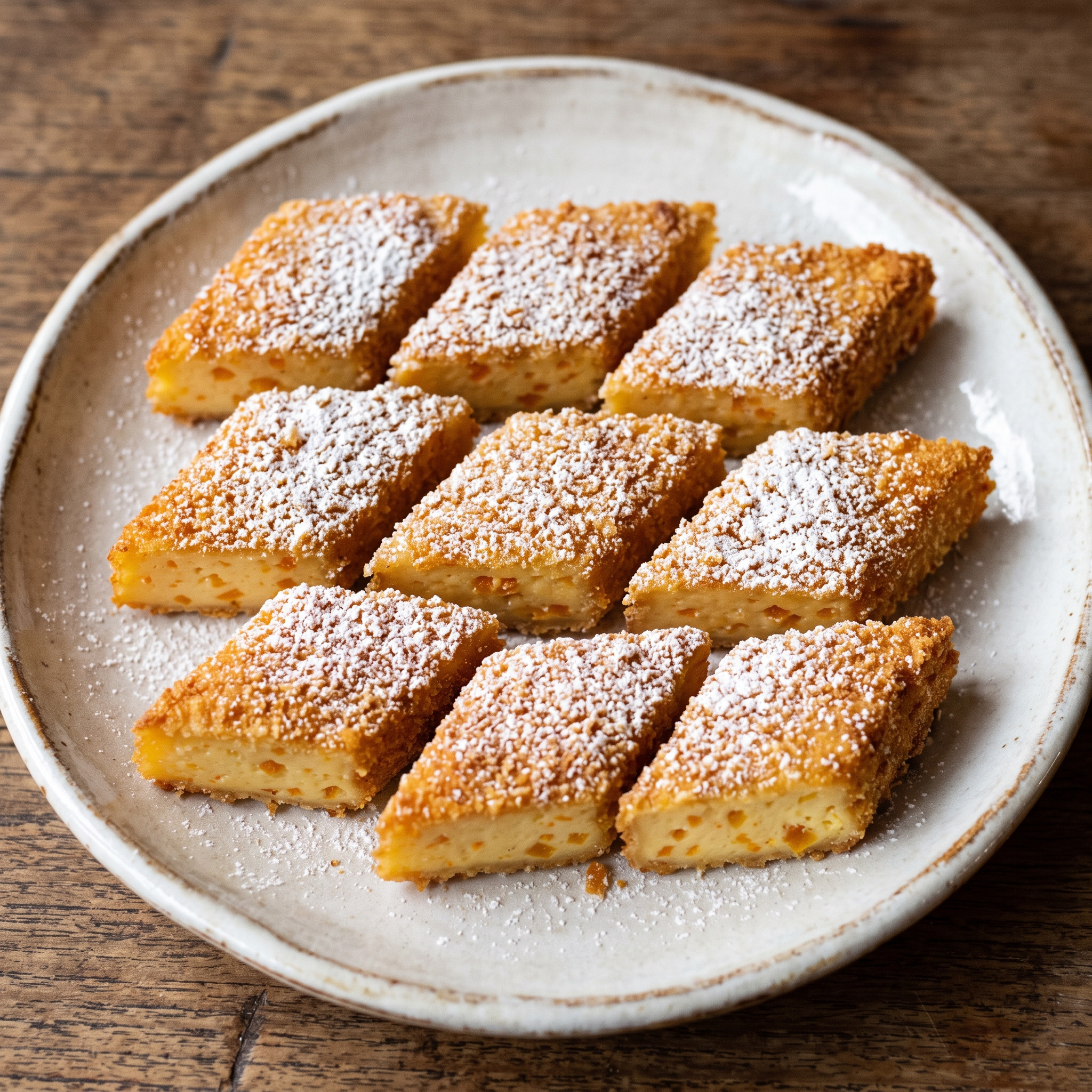 Crema fritta alla veneziana: knusprige Creme aus Venetien