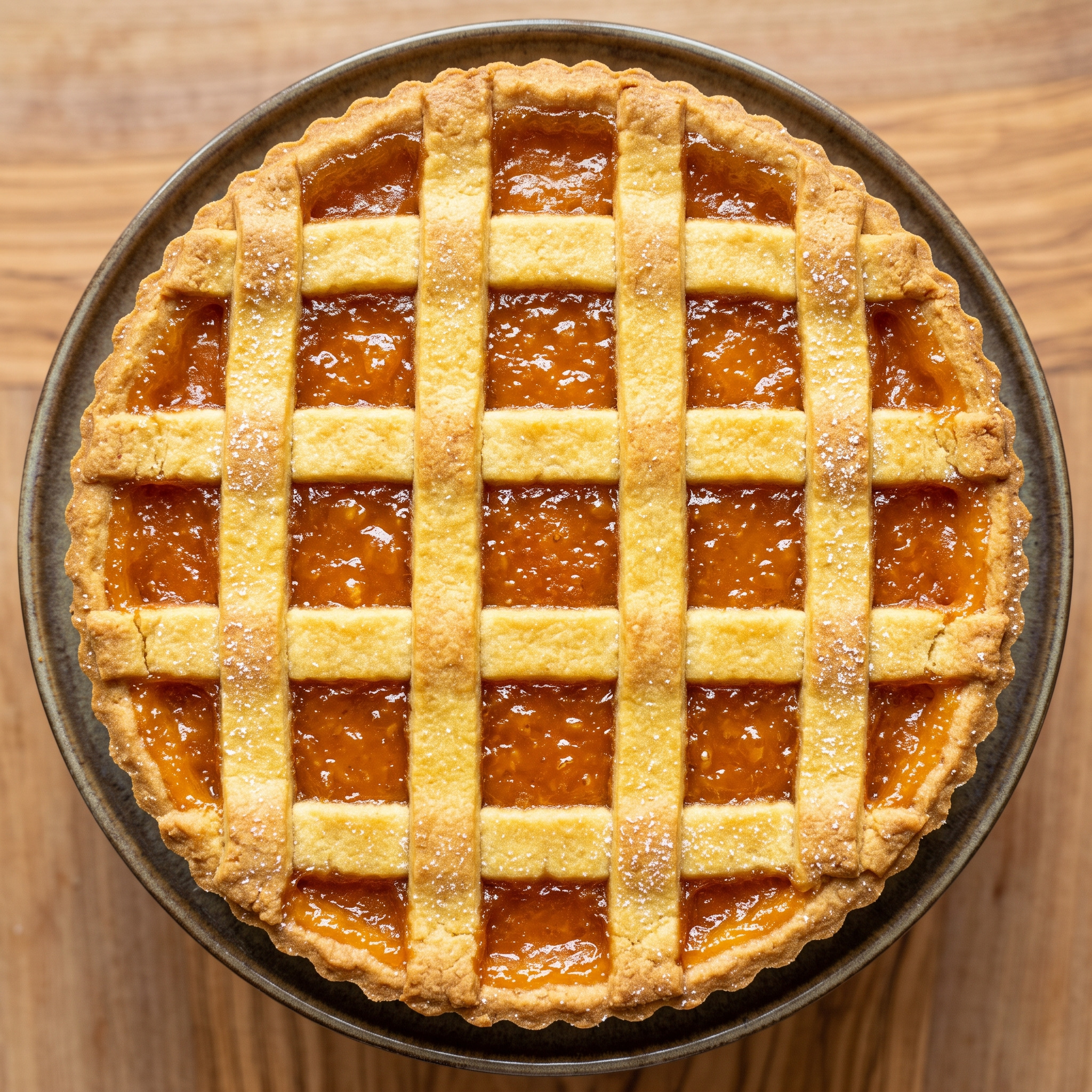 Crostata alla confettura di albicocche