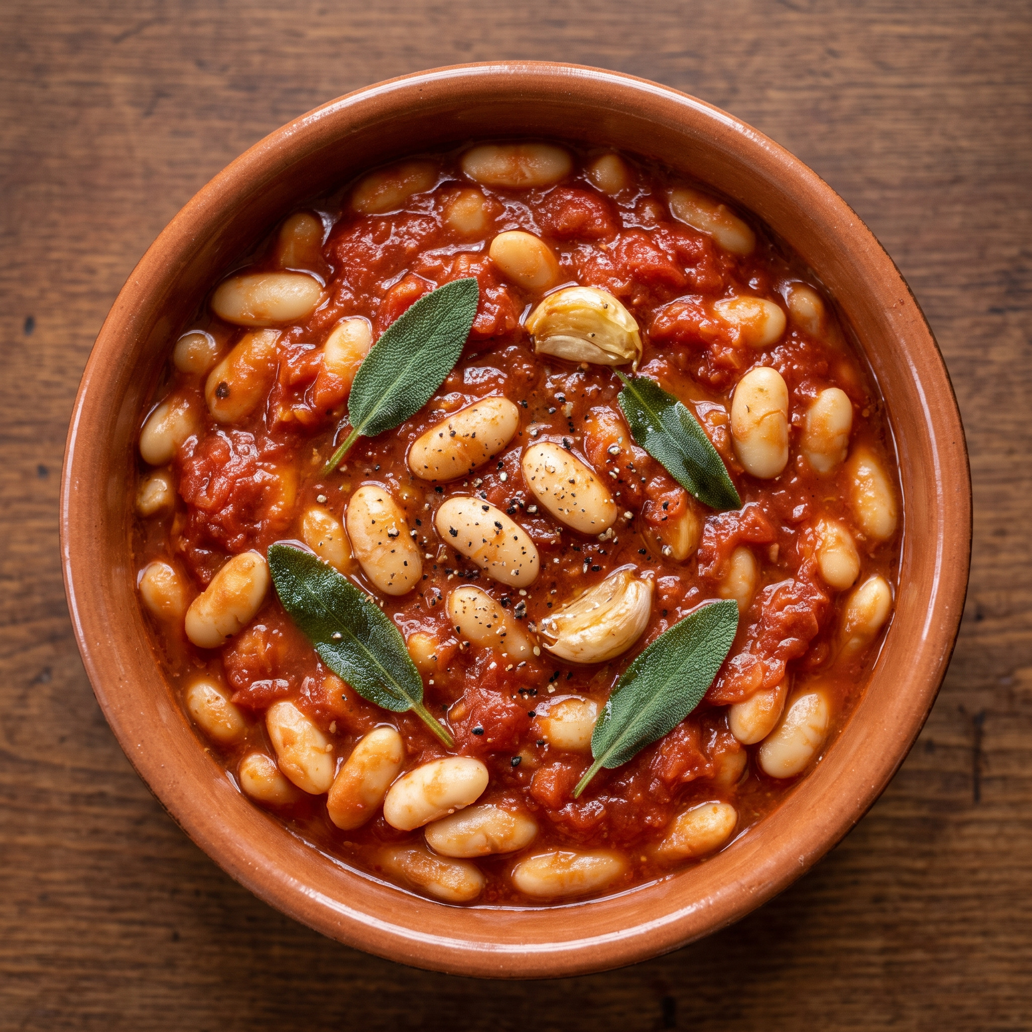 Fagioli all’uccelletto aus der Toskana