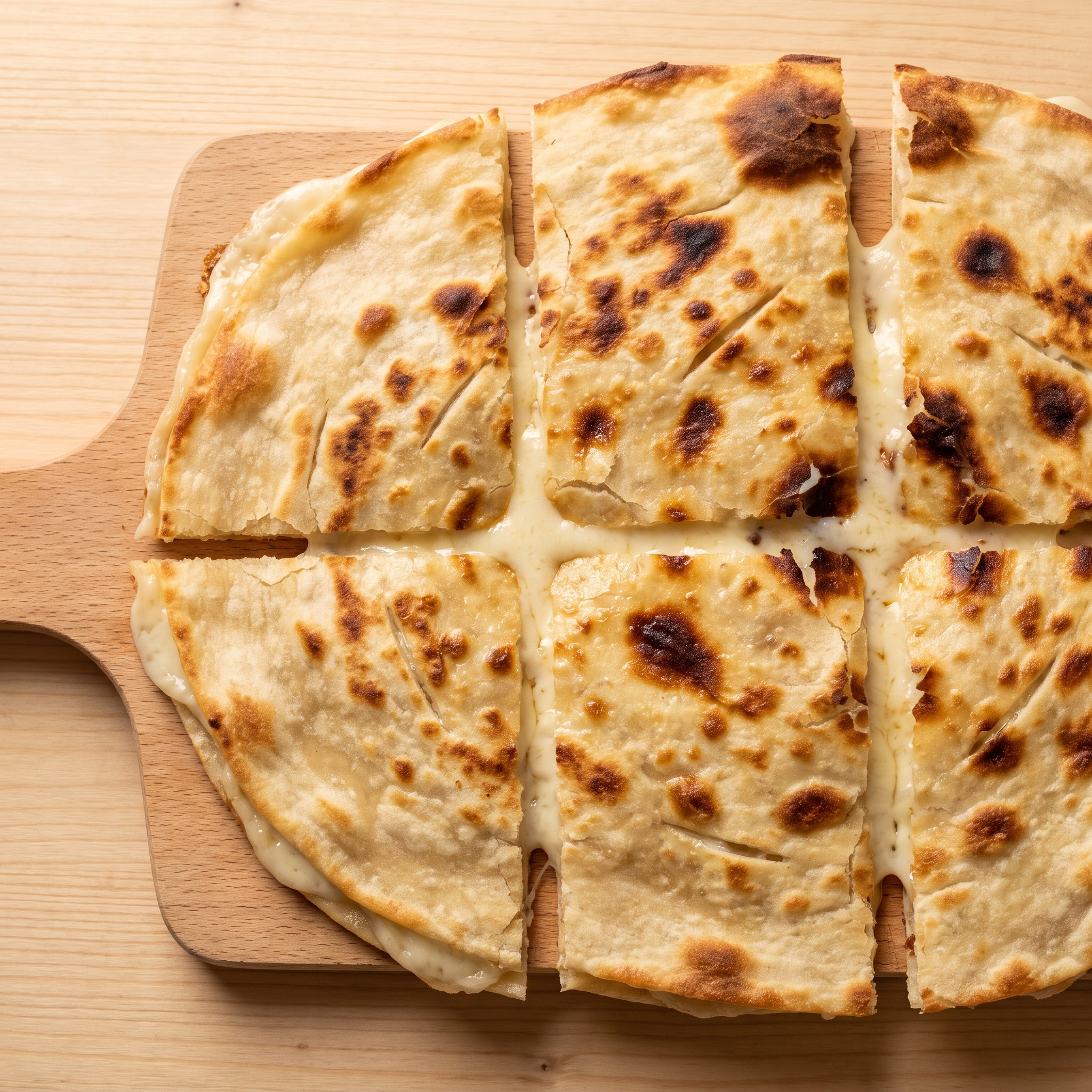Focaccia di Recco col formaggio