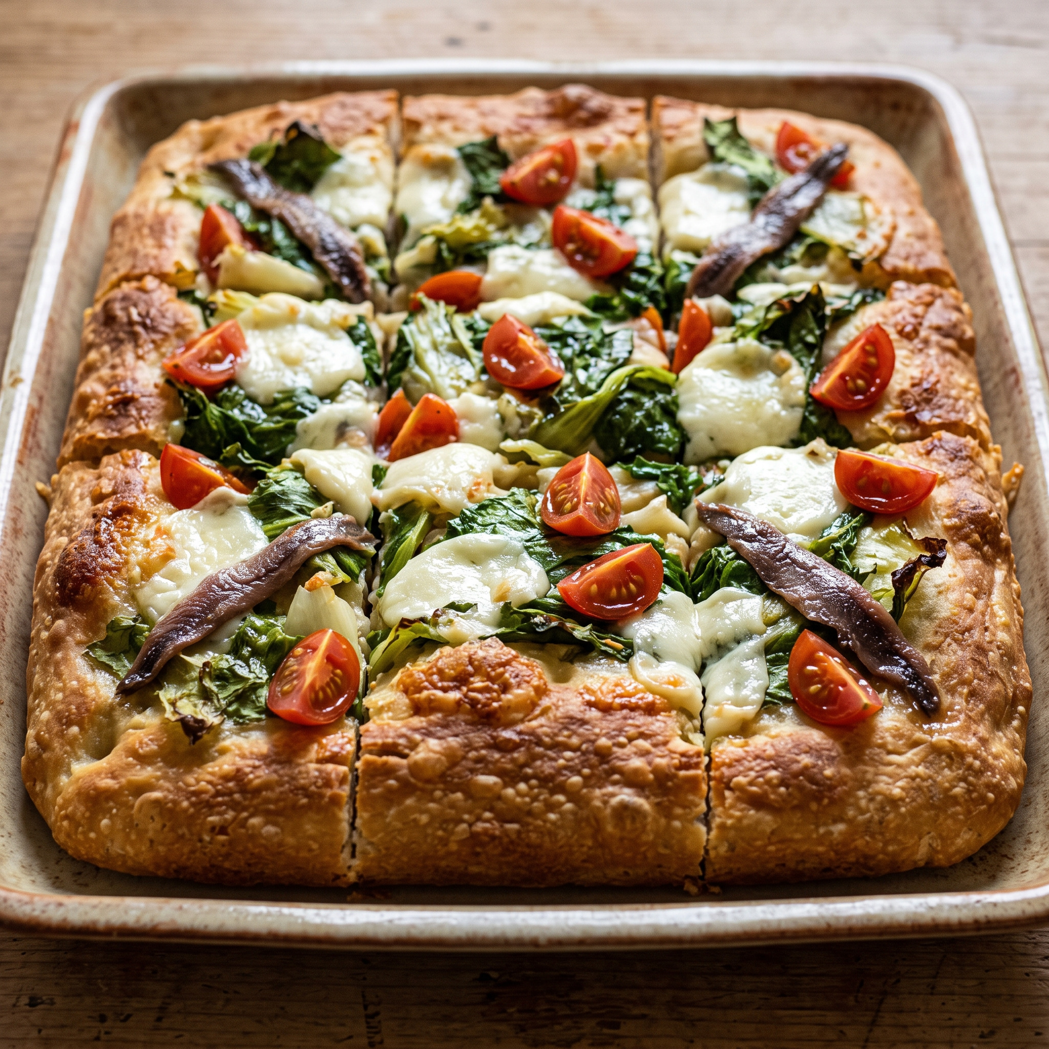 Focaccia messinese: Siziliens herzhafter Blechfladen