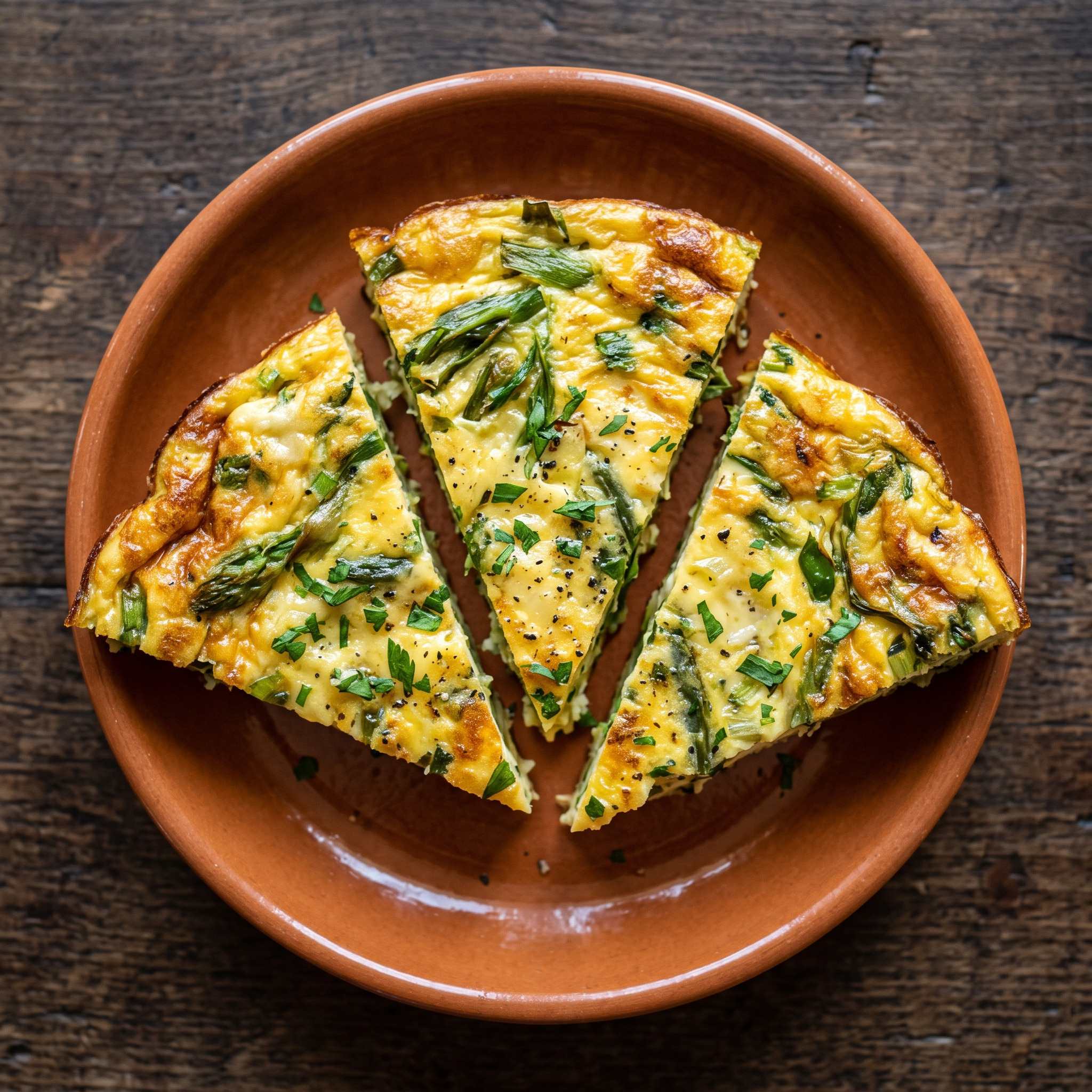 Frittata con i luartìs aus der Lombardei