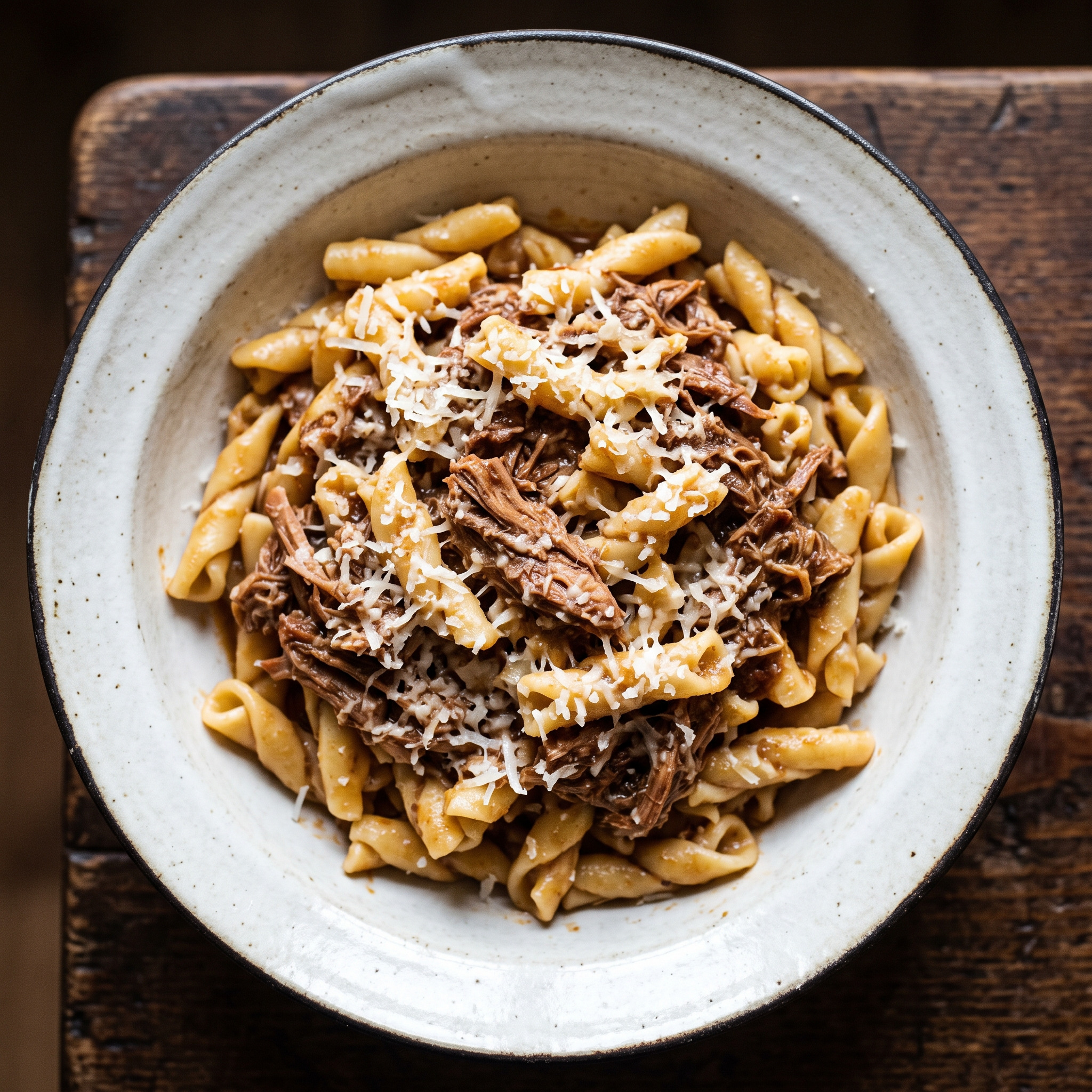 Fusi istriani mit Sugo di gallina