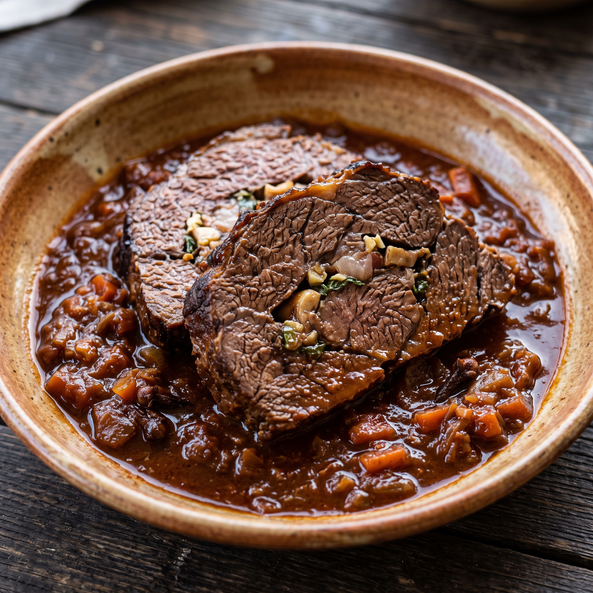 Garofolato di manzo: Rinderbraten aus dem Latium