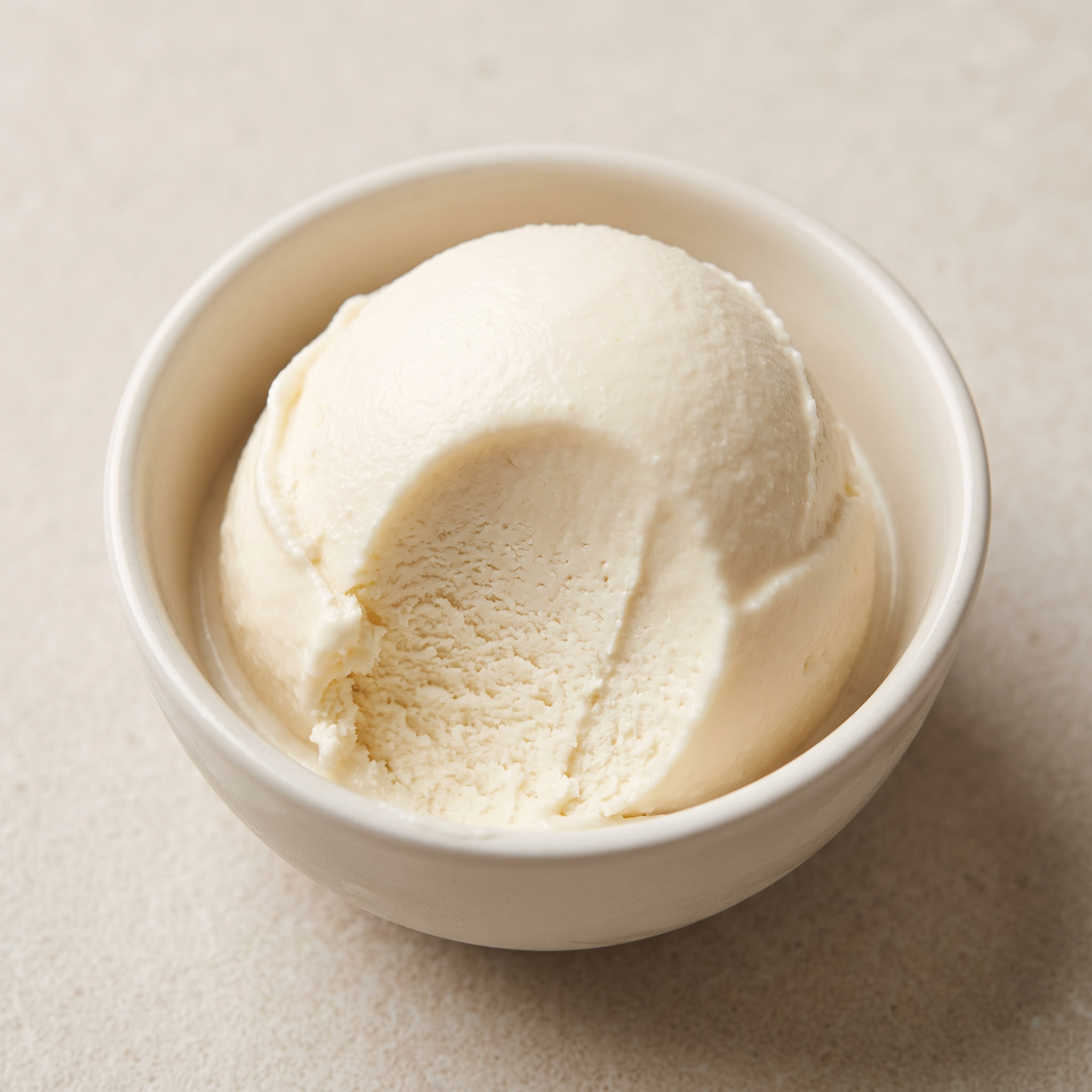 Gelato alla ricotta aus Latium