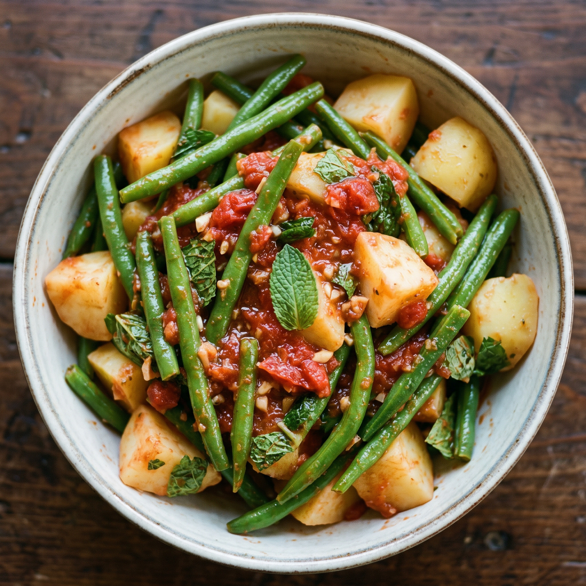 Insalata di fagiolini e patate