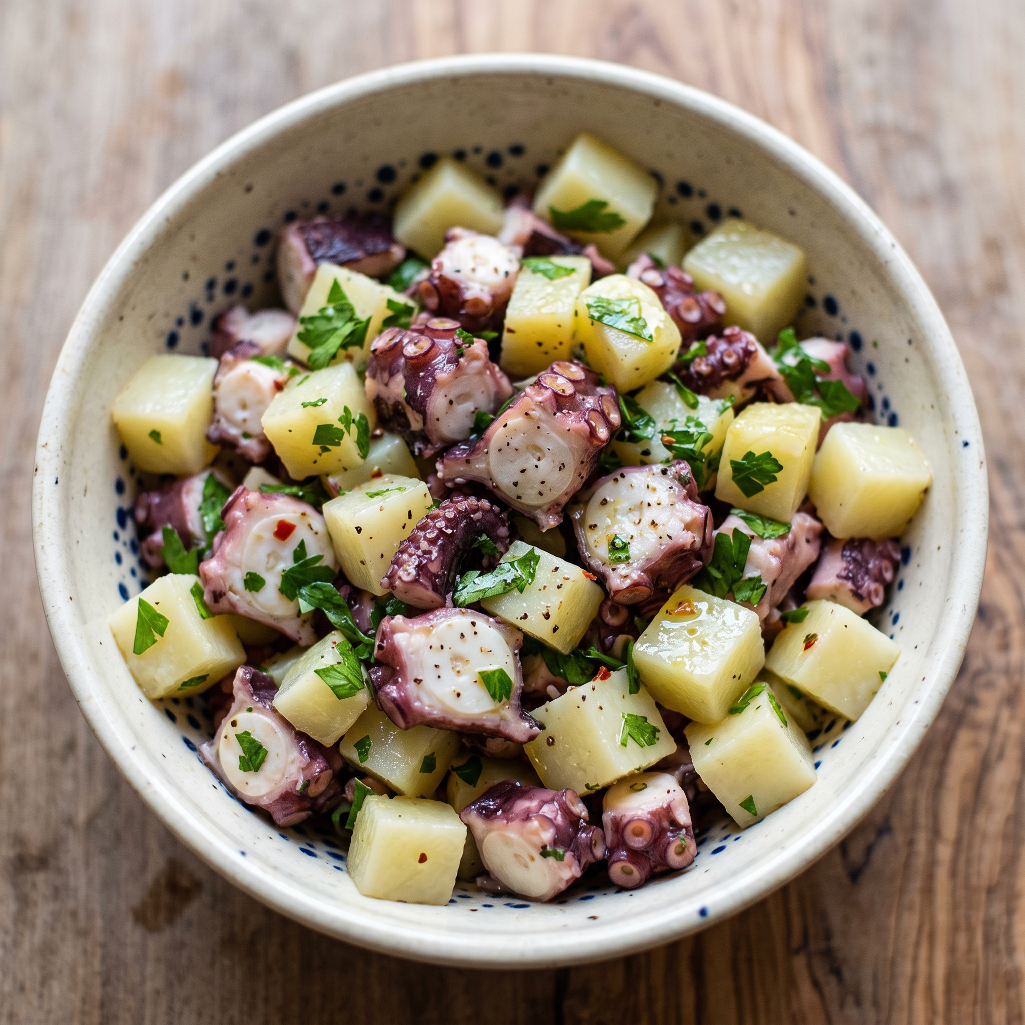 Insalata di polpo e patate
