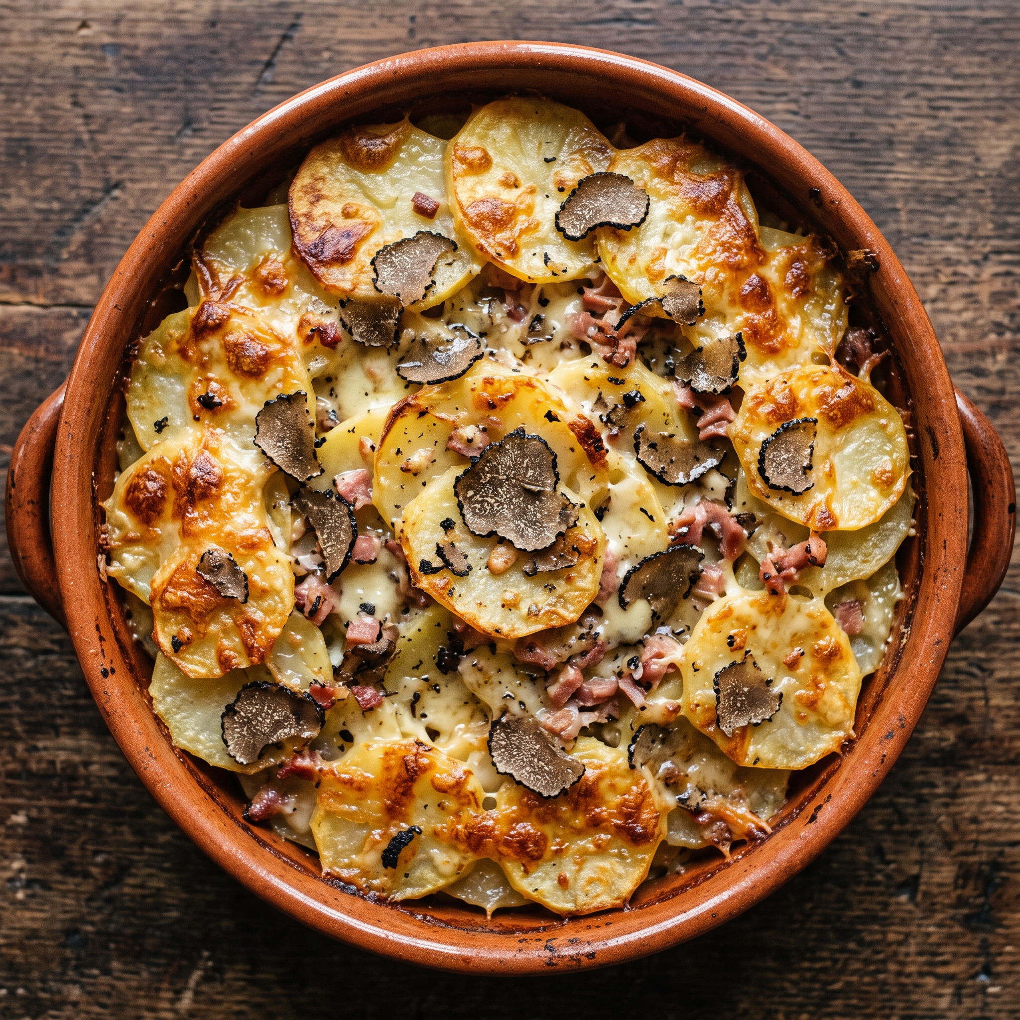 Kartoffeln mit Trüffel aus der Emilia-Romagna