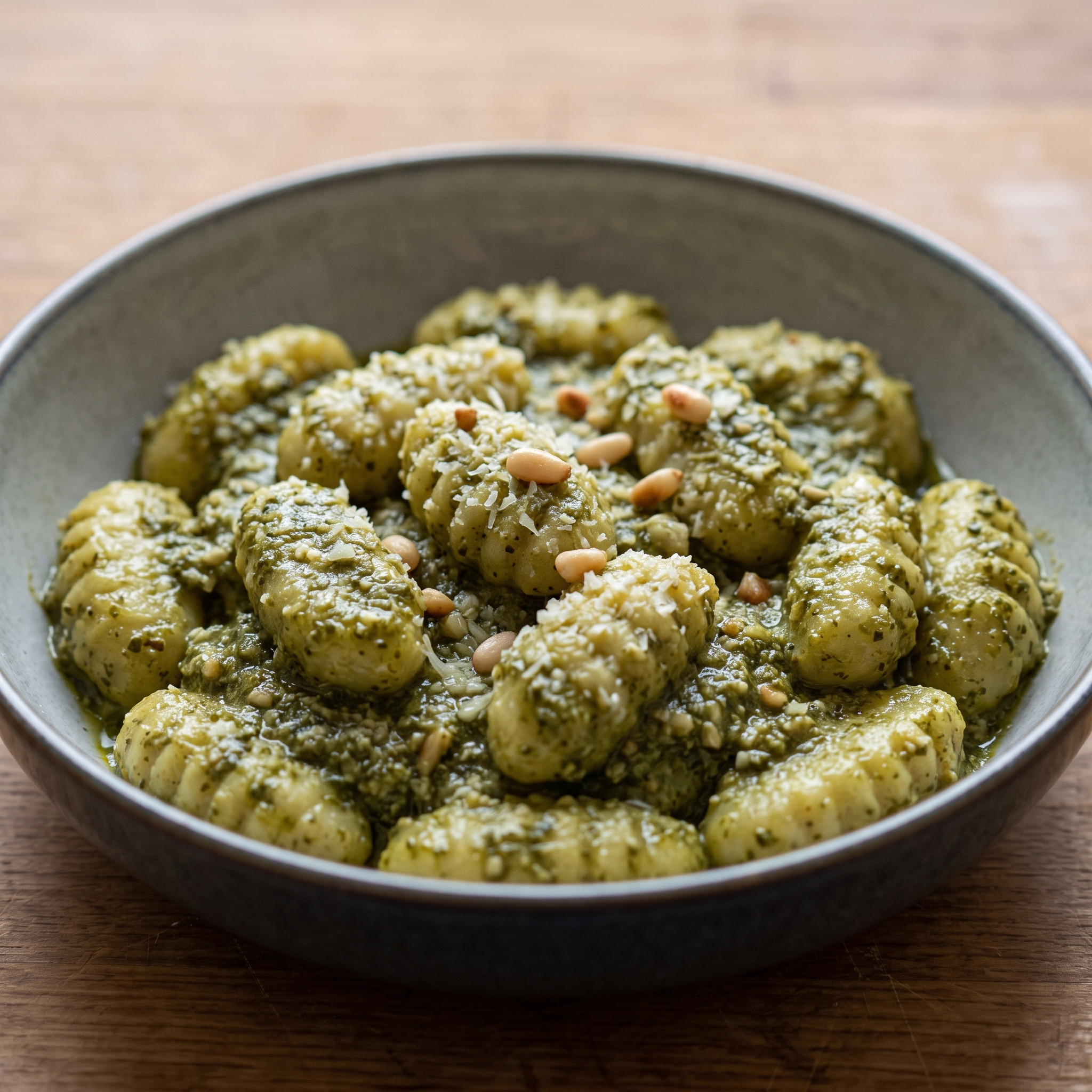 Ligurische Kartoffelnocken mit Pesto