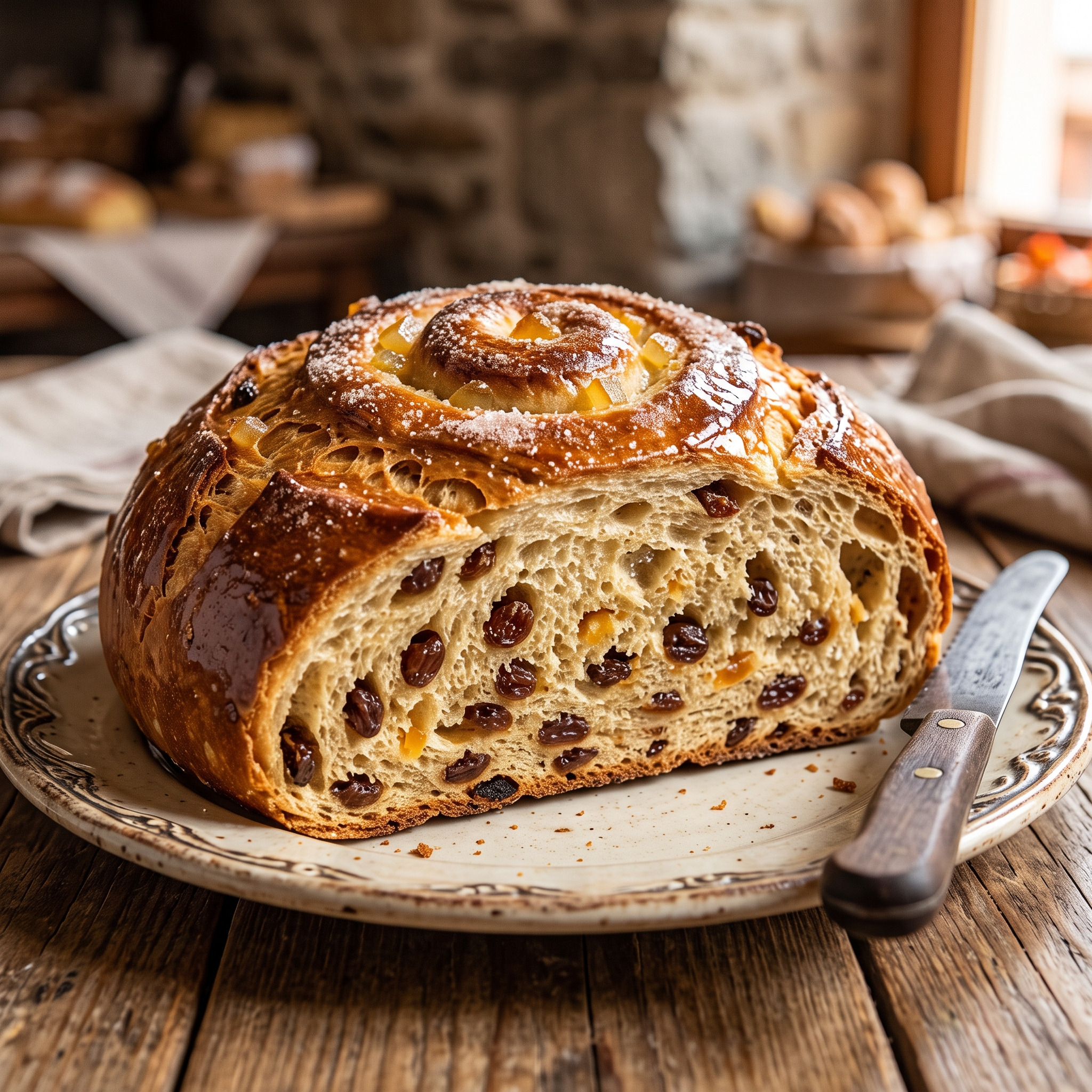 Mécoulin di Cogne: Festtagsbrot aus dem Aostatal