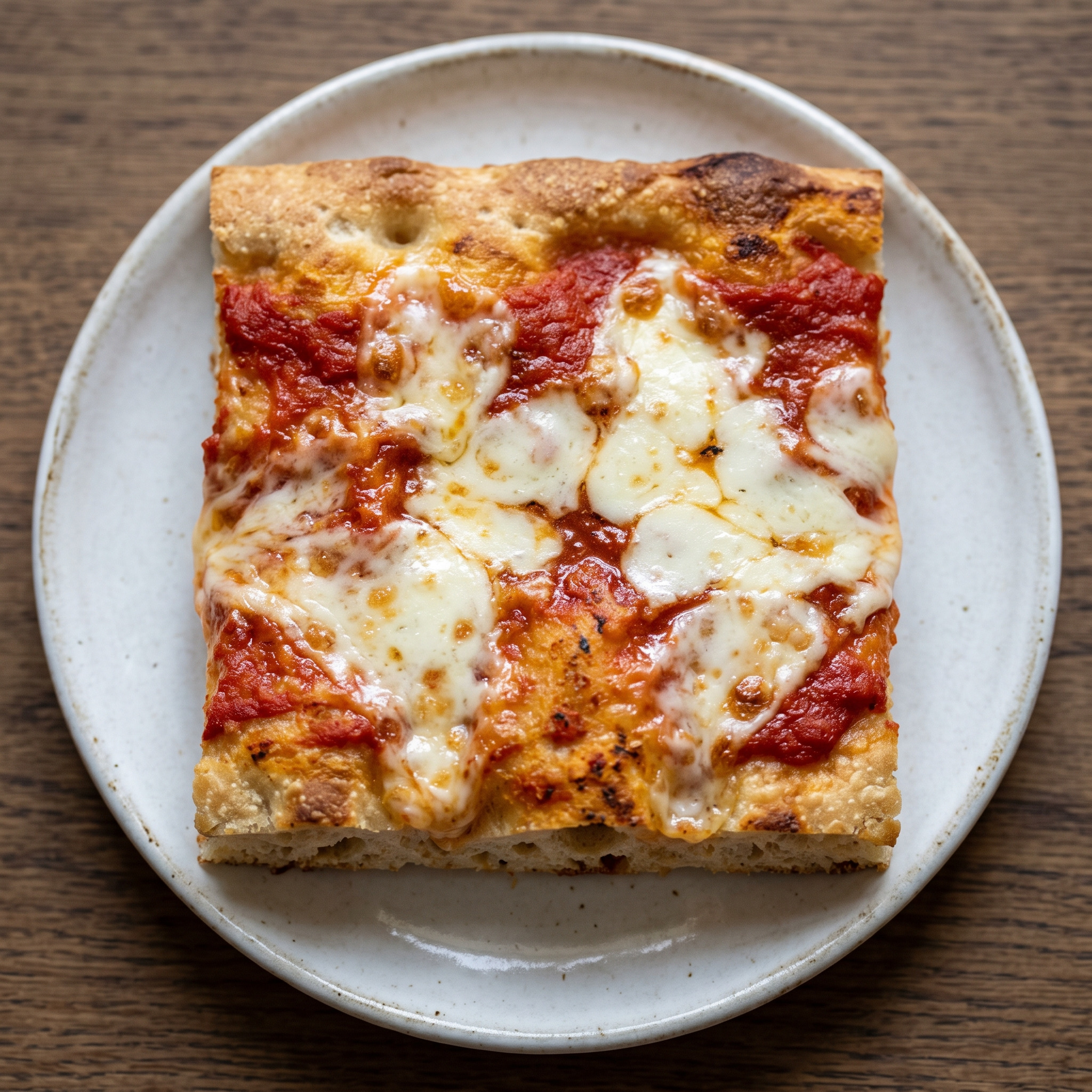 Milaner Pizza aus der Form