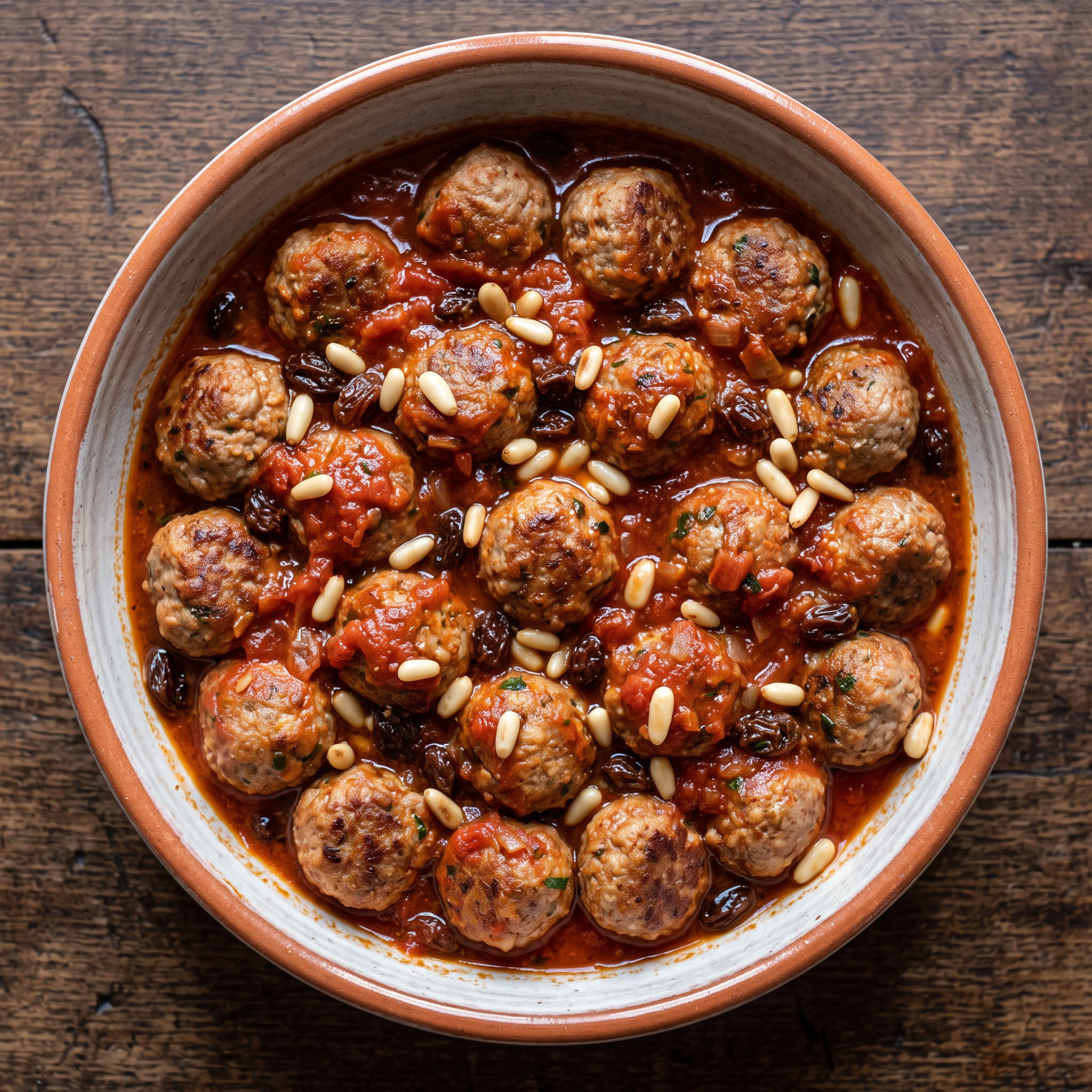 Polpette di carne al sugo alla Palermitana