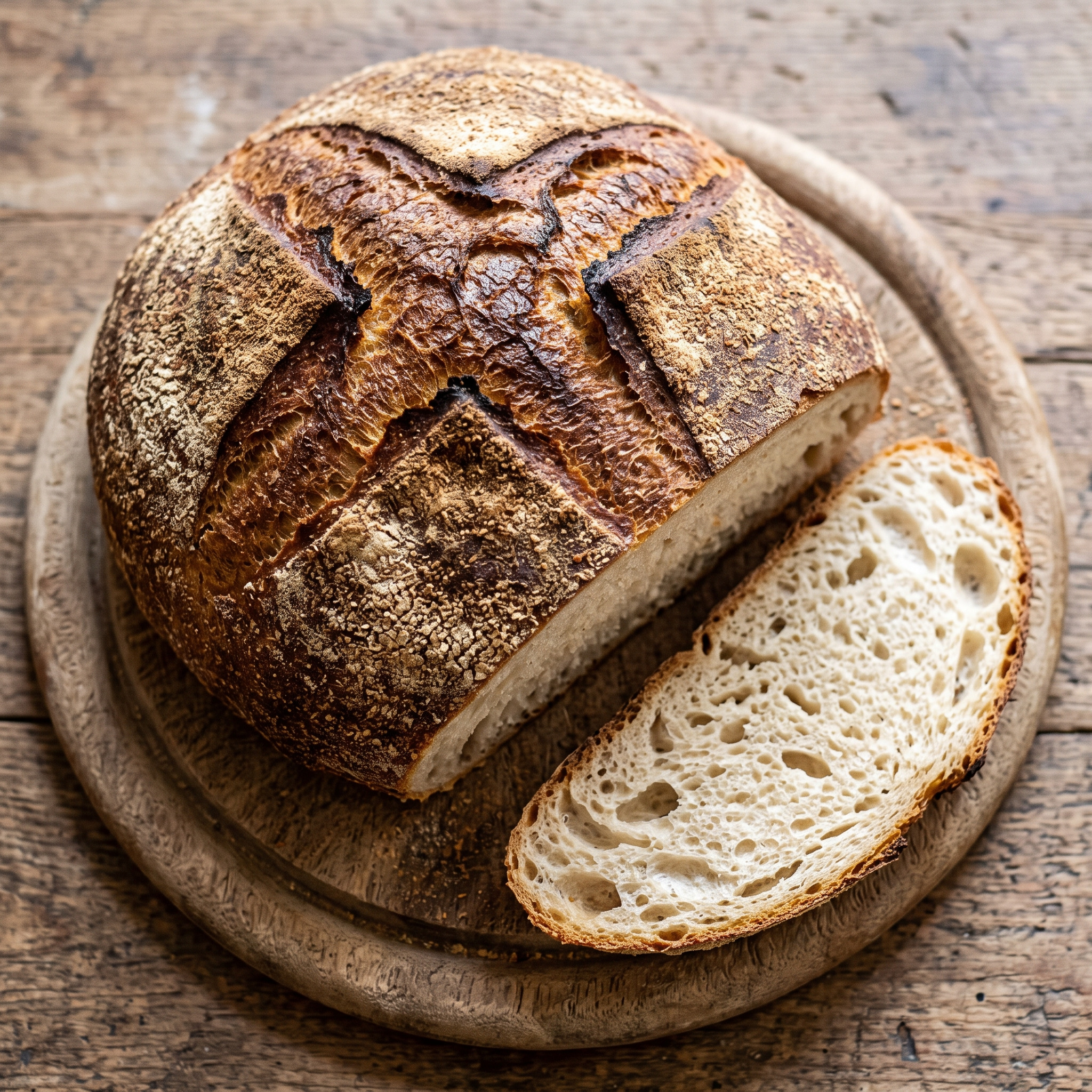 Pane Casareccio di Genzano: rustikaler Laib aus dem Latium