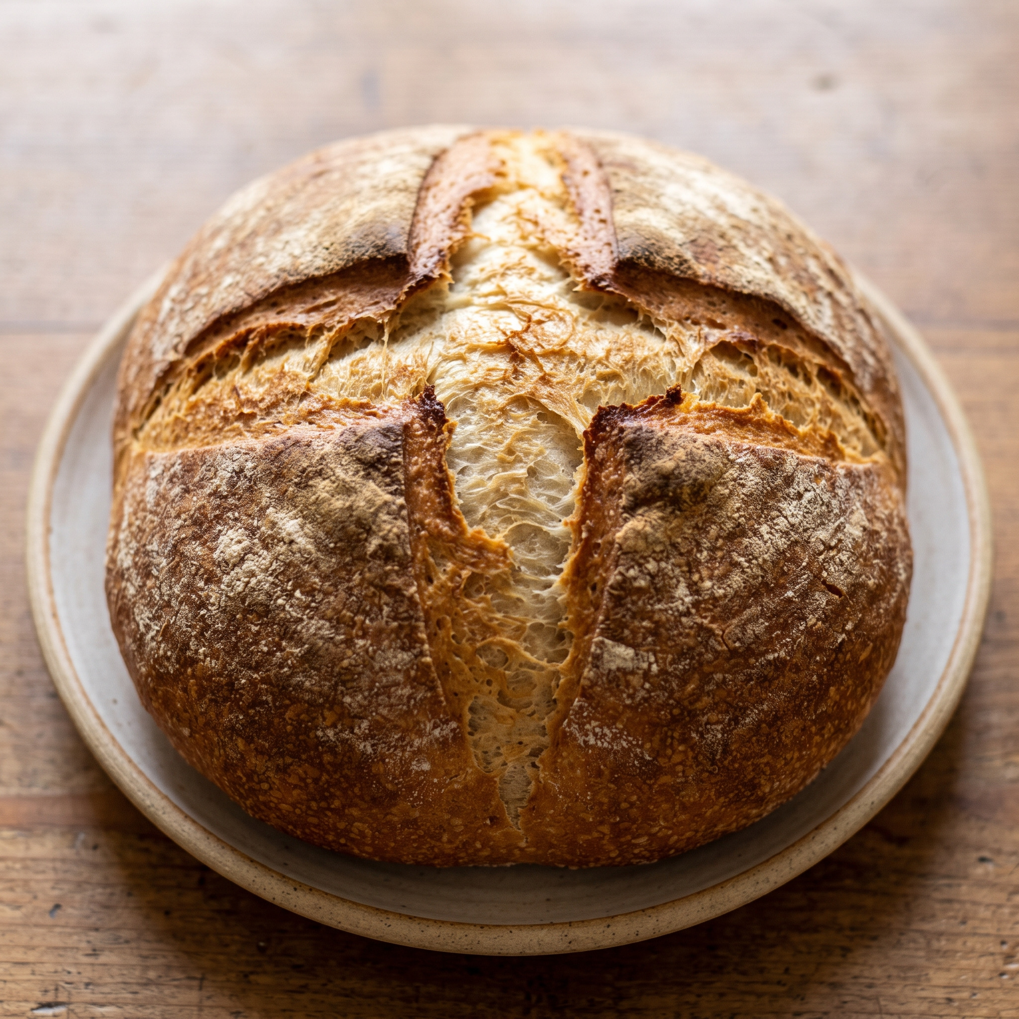 Pane di Lariano: rustikaler Brotlaib aus dem Latium