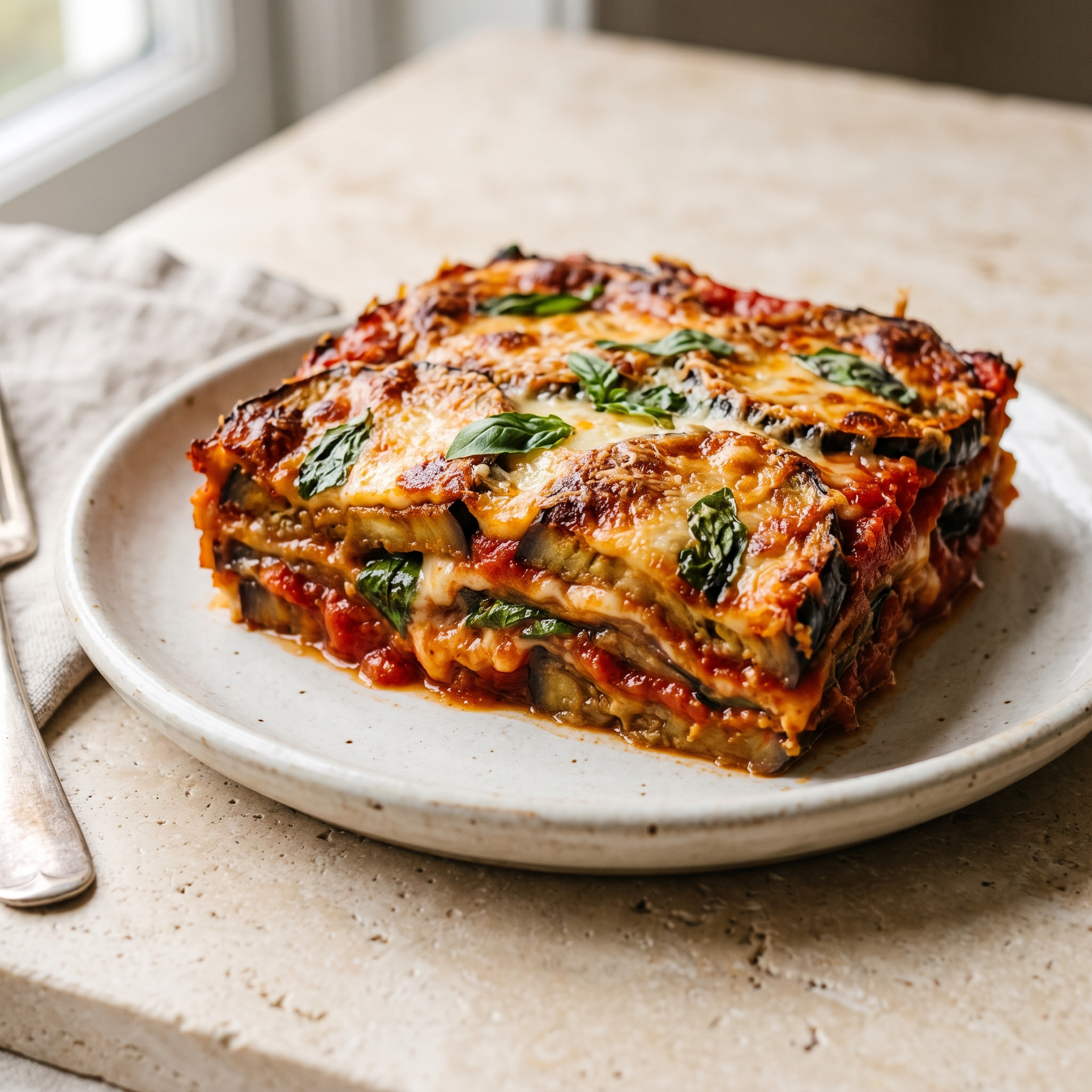 Parmigiana di melanzane aus Kampanien