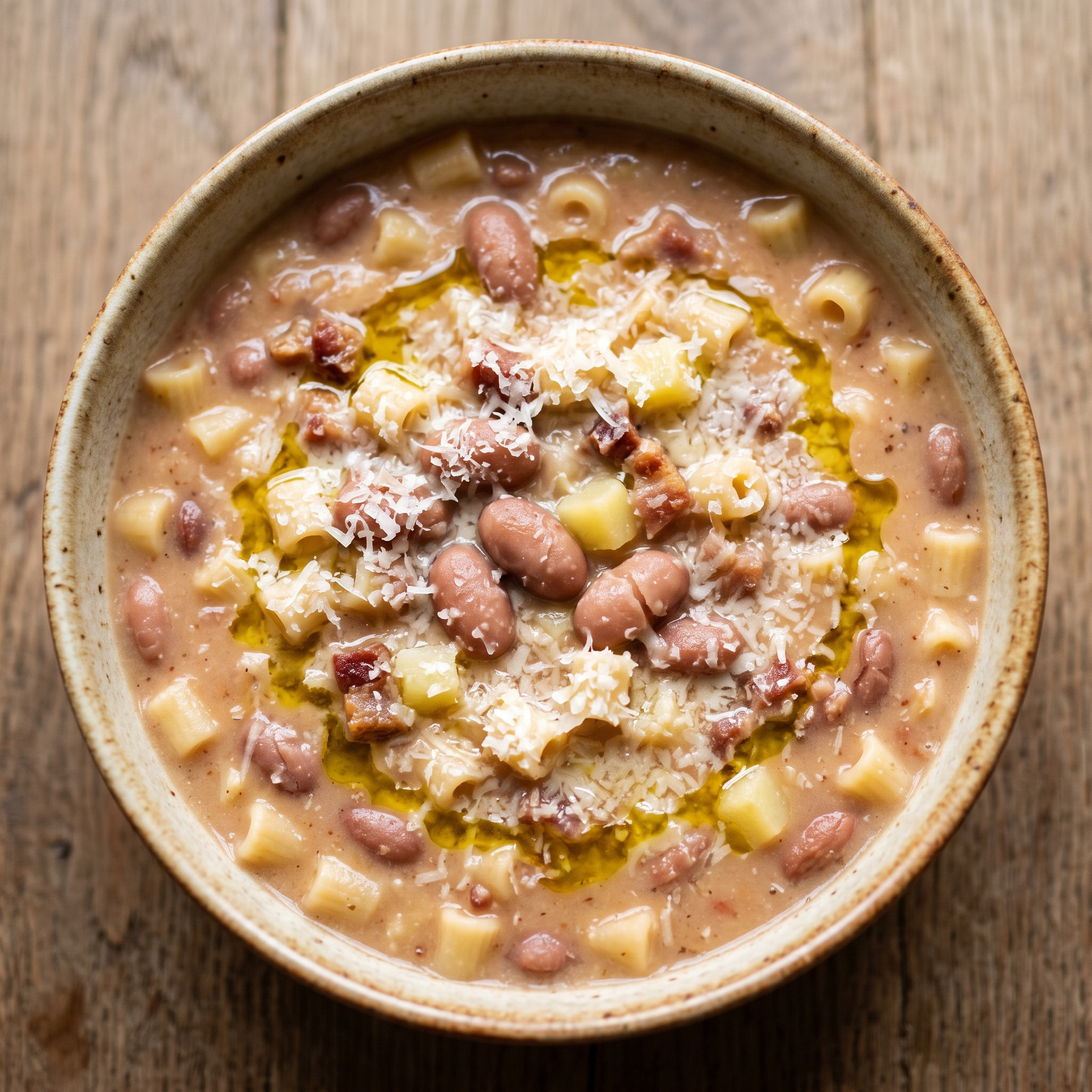 Pasta e fagioli alla ligure