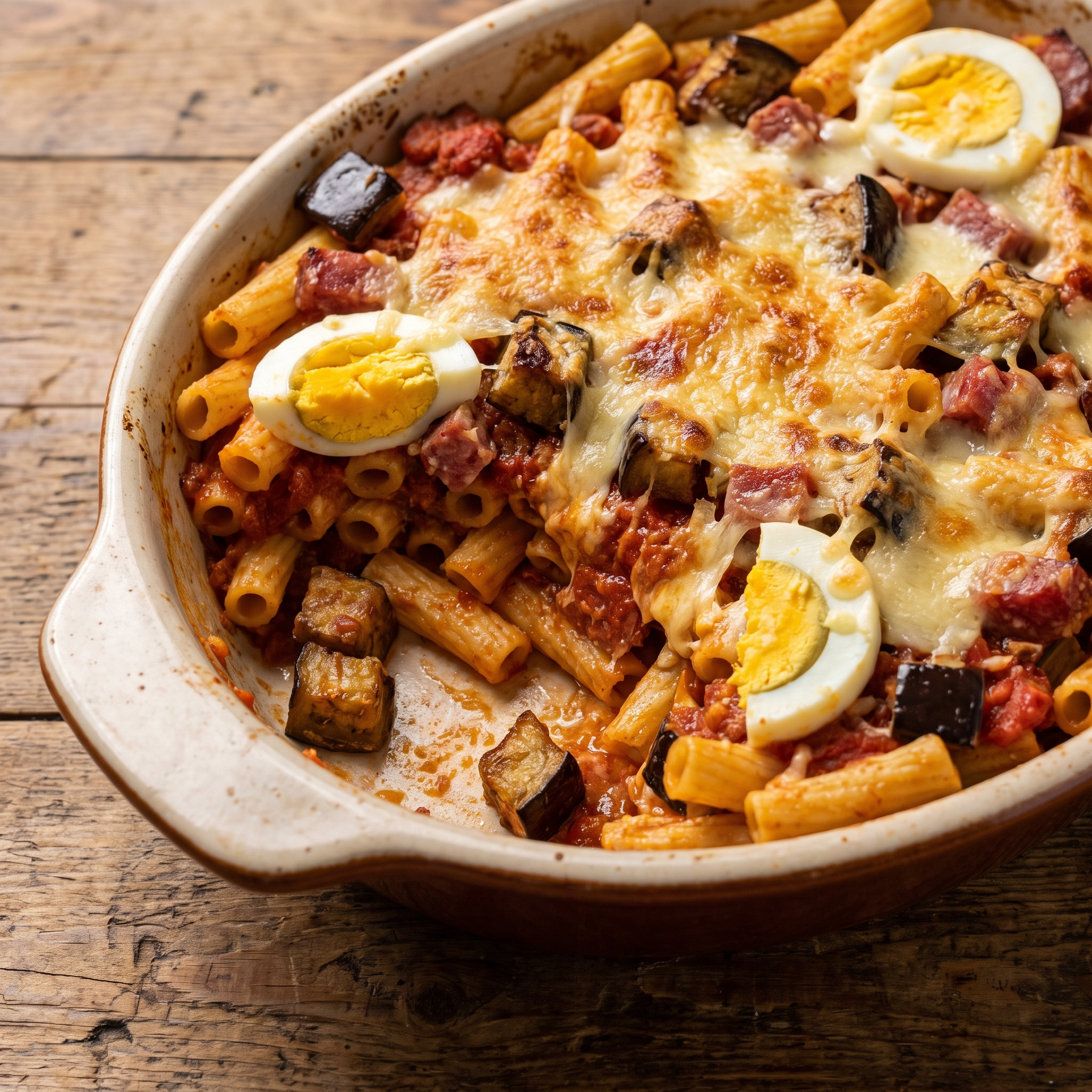 Pasta ’ncasciata: Sizilianische Ofenpasta mit Ragù
