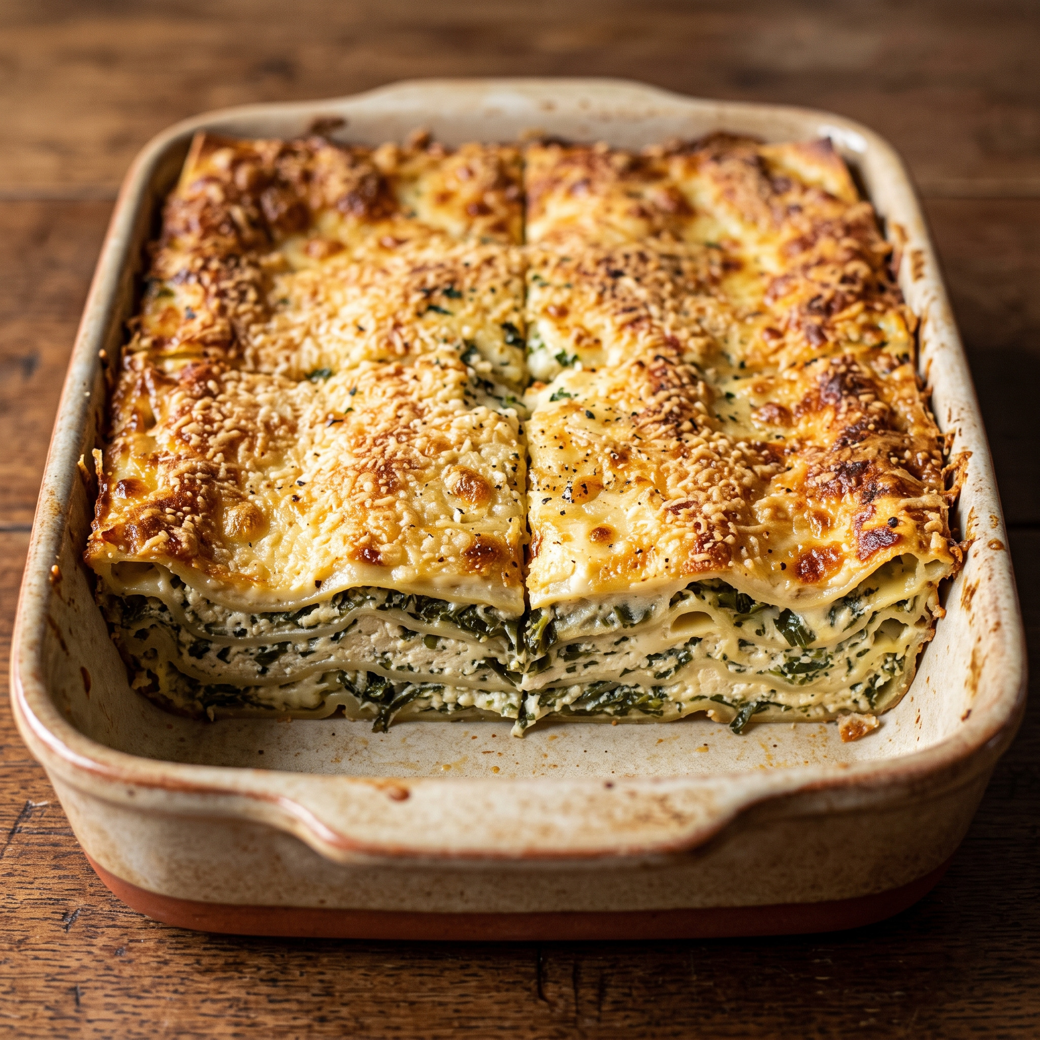 Pasticcio con bruscandoli e carletti