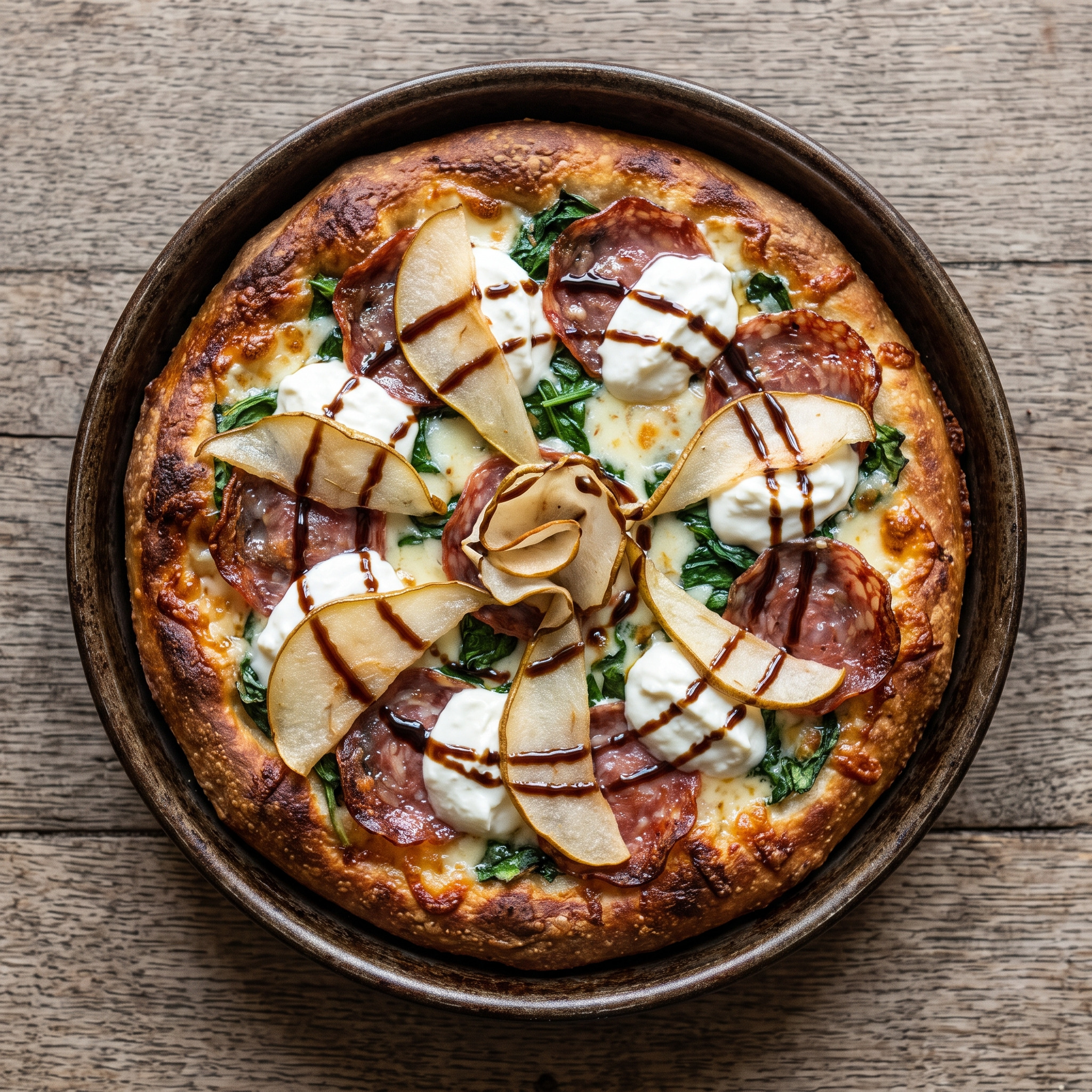 Pizza al tegamino alla ferrarese