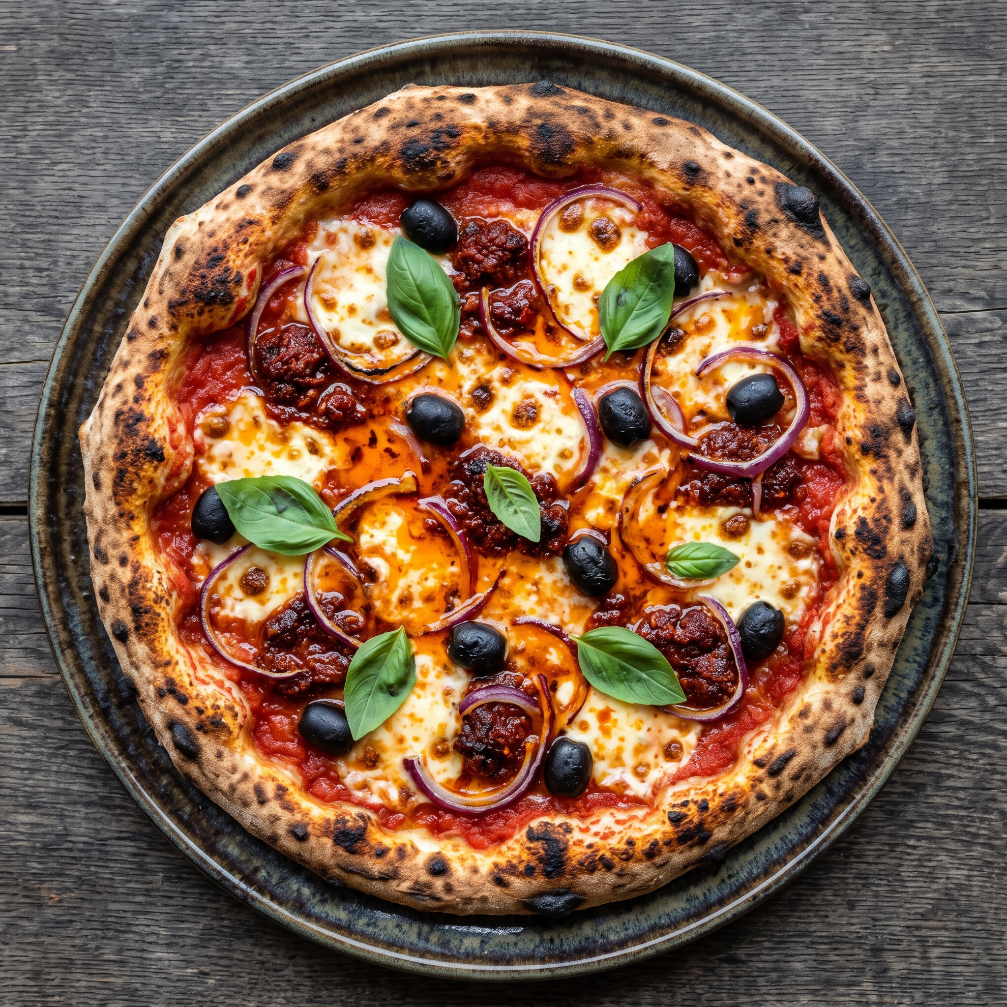 Pizza calabrese alla ’nduja