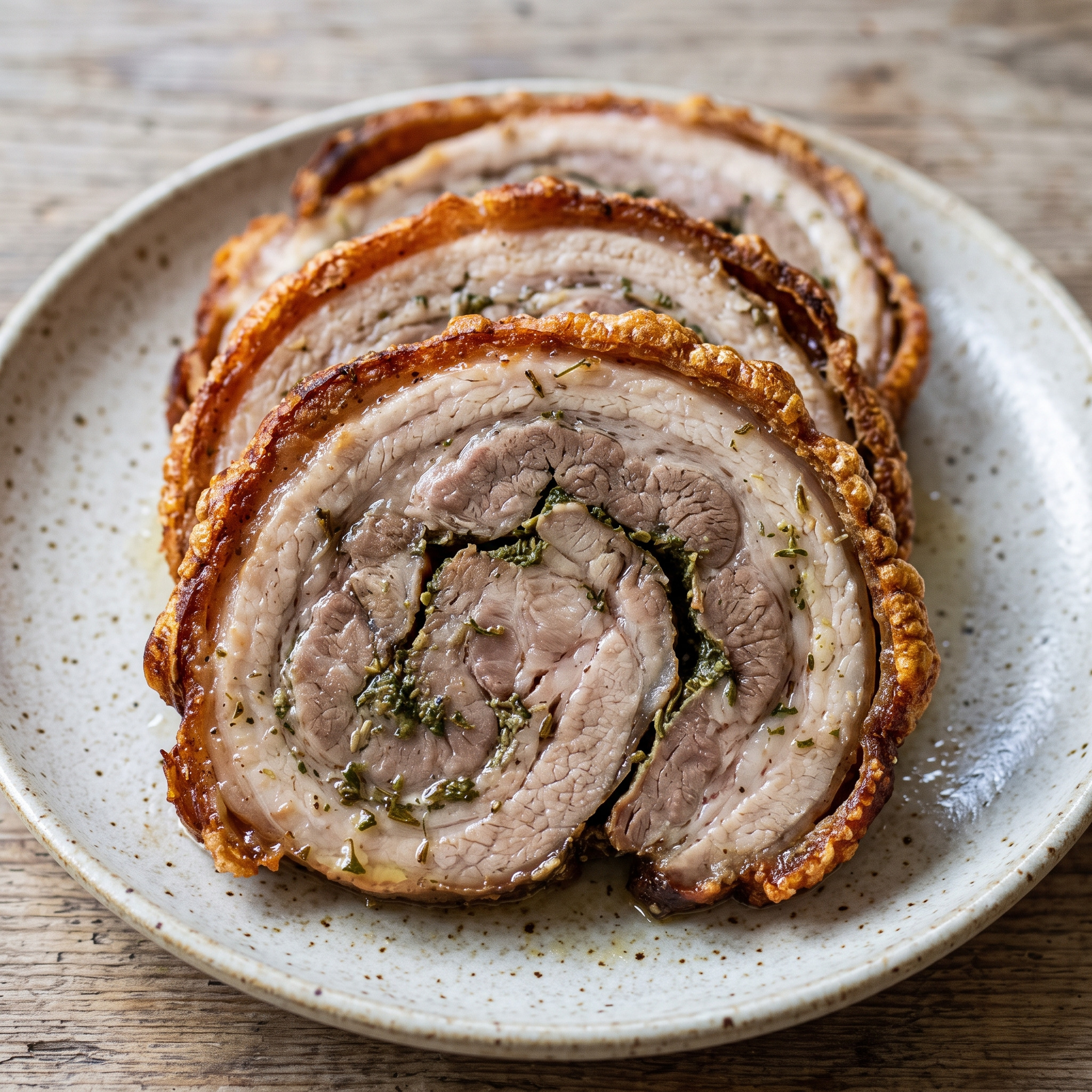 Porchetta marchigiana: Schweinebraten aus den Marken