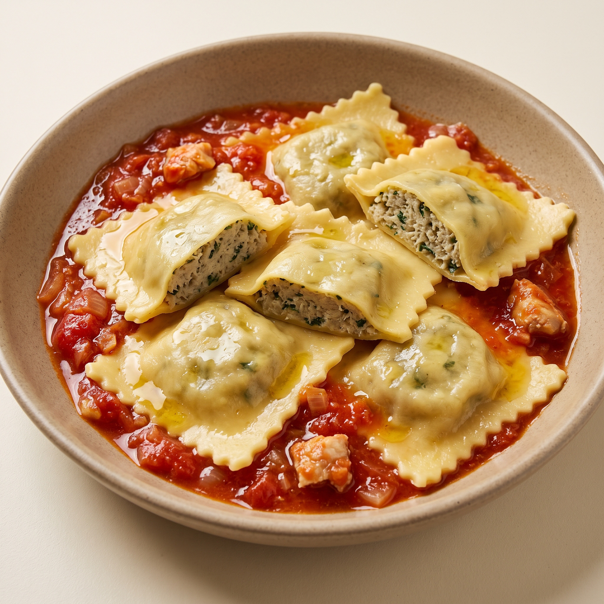 Ravioli con lo stocco aus Mammola
