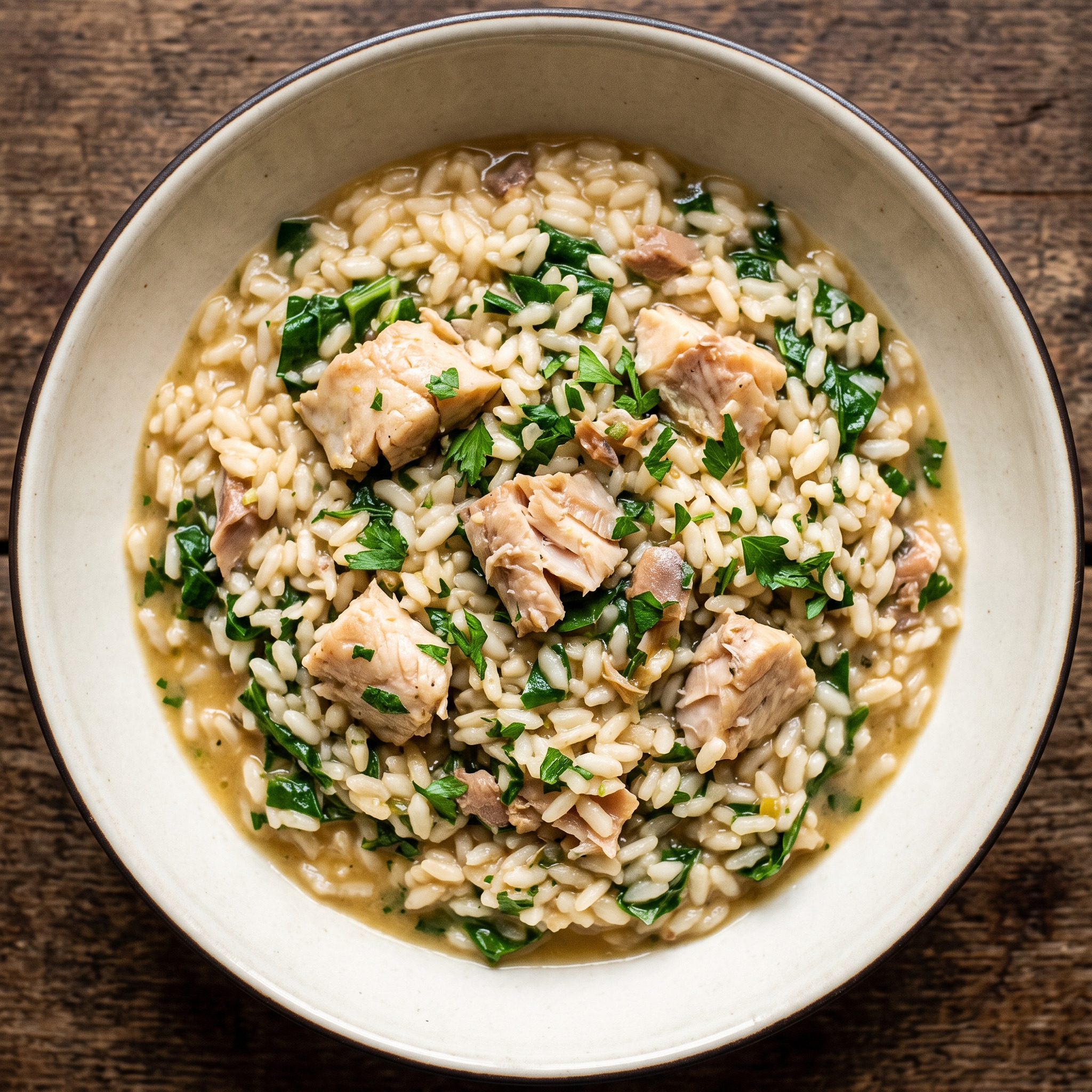 Risotto con la tinca