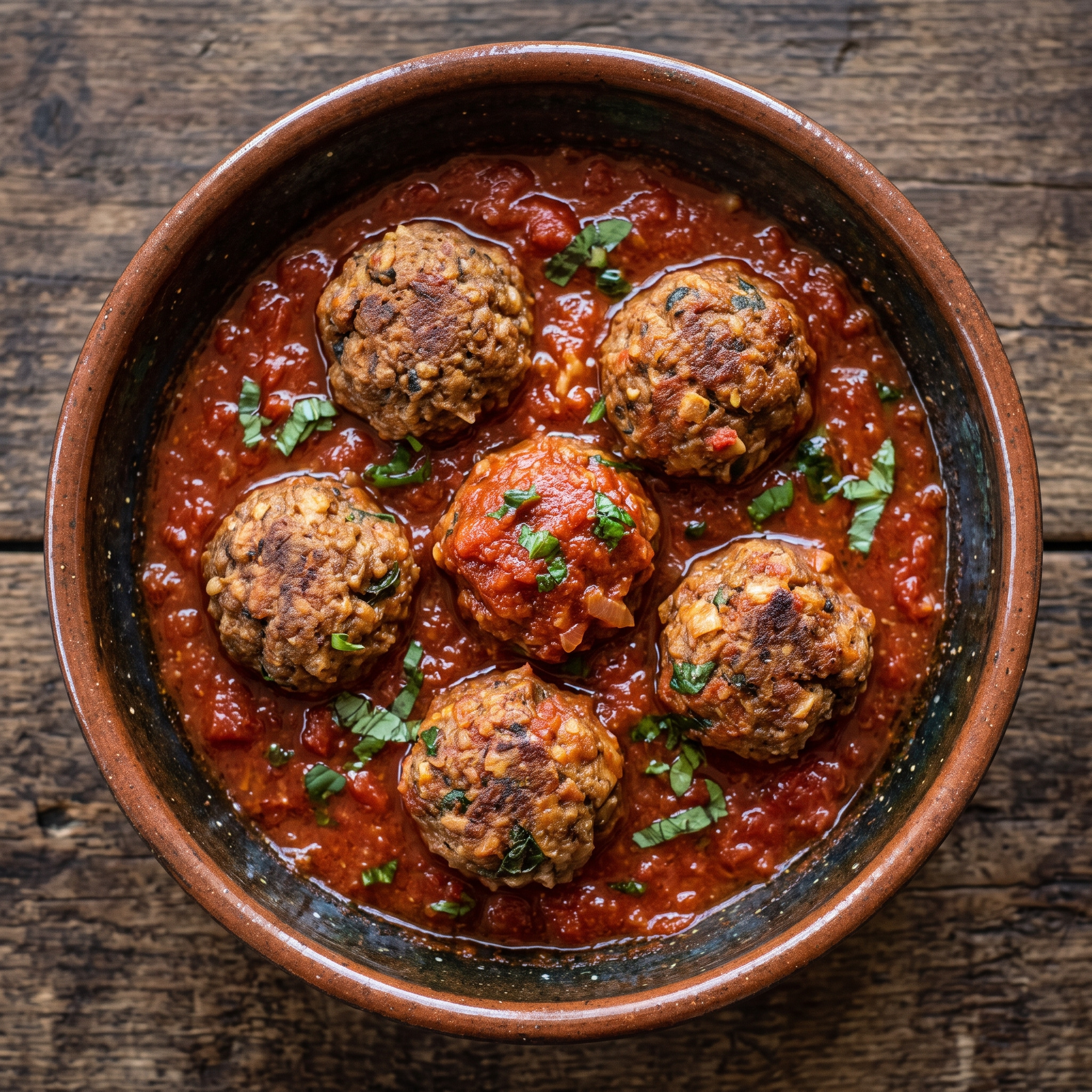 Sciuschelle al sugo aus Apulien